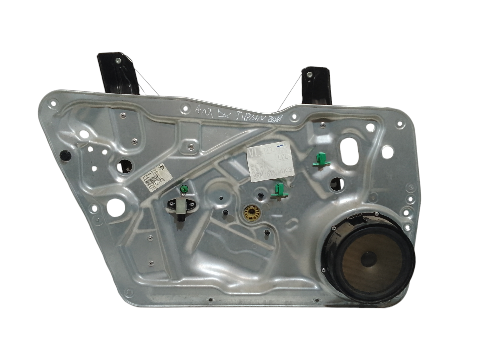 Cremagliera anteriore sinistra Guida per Volkswagen Tiguan 1 Serie (2007 - 2011)