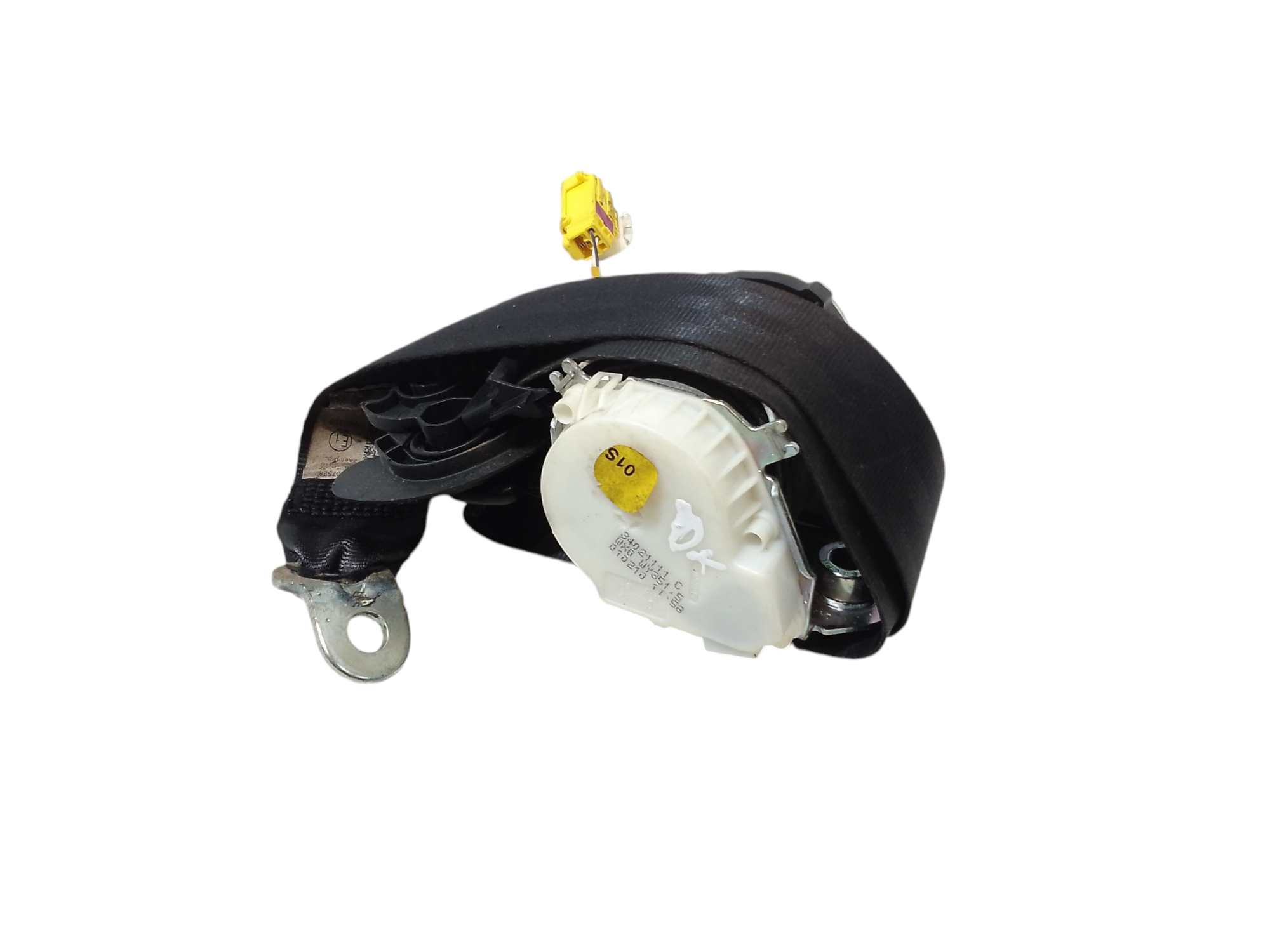 Cintura di Sicurezza anteriore Destra con pretensionatore per Volkswagen Tiguan 1 Serie (2007 - 2011)