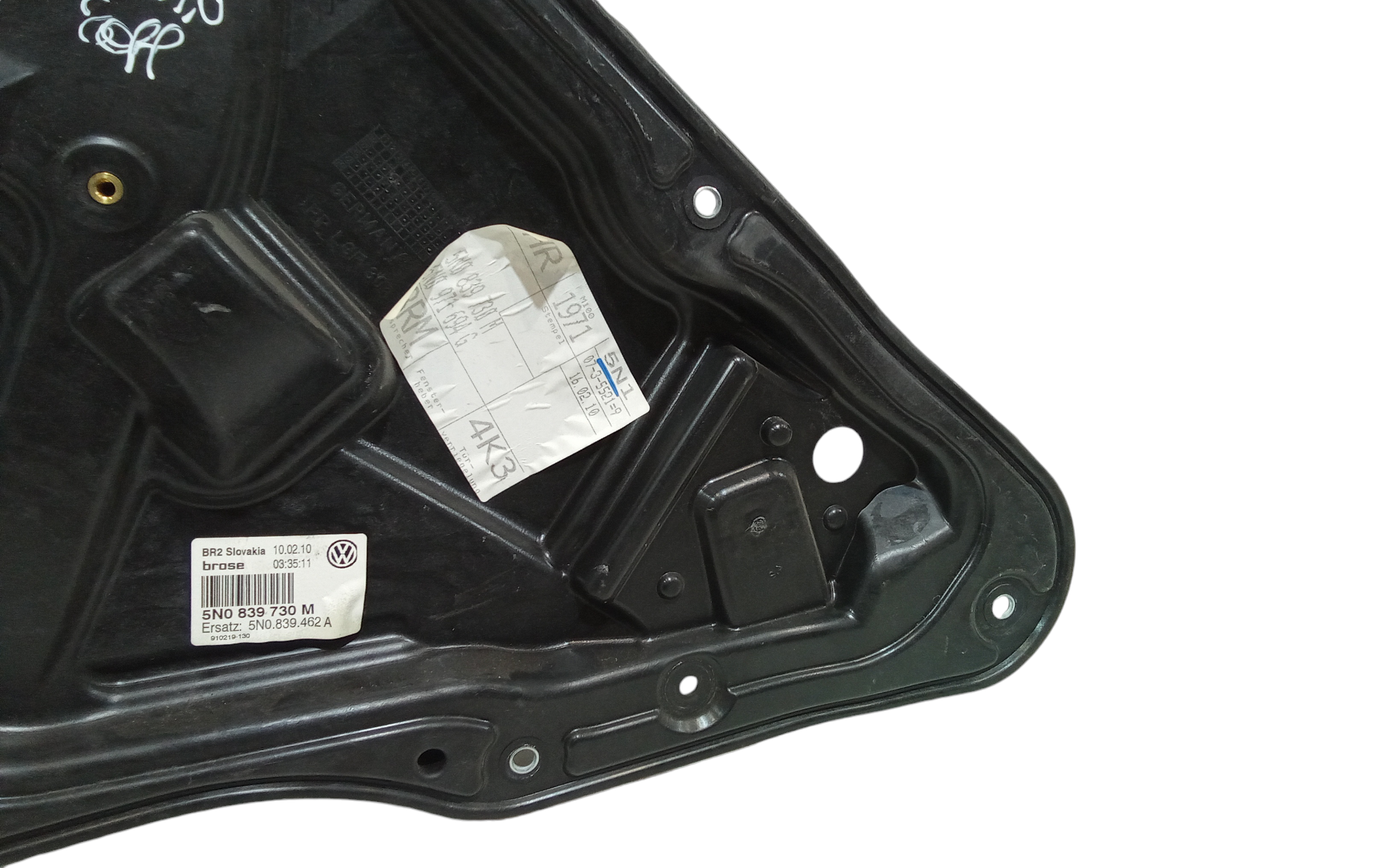 Cremagliera posteriore destra passeggero per Volkswagen Tiguan 2 Serie (2011 - 2015)