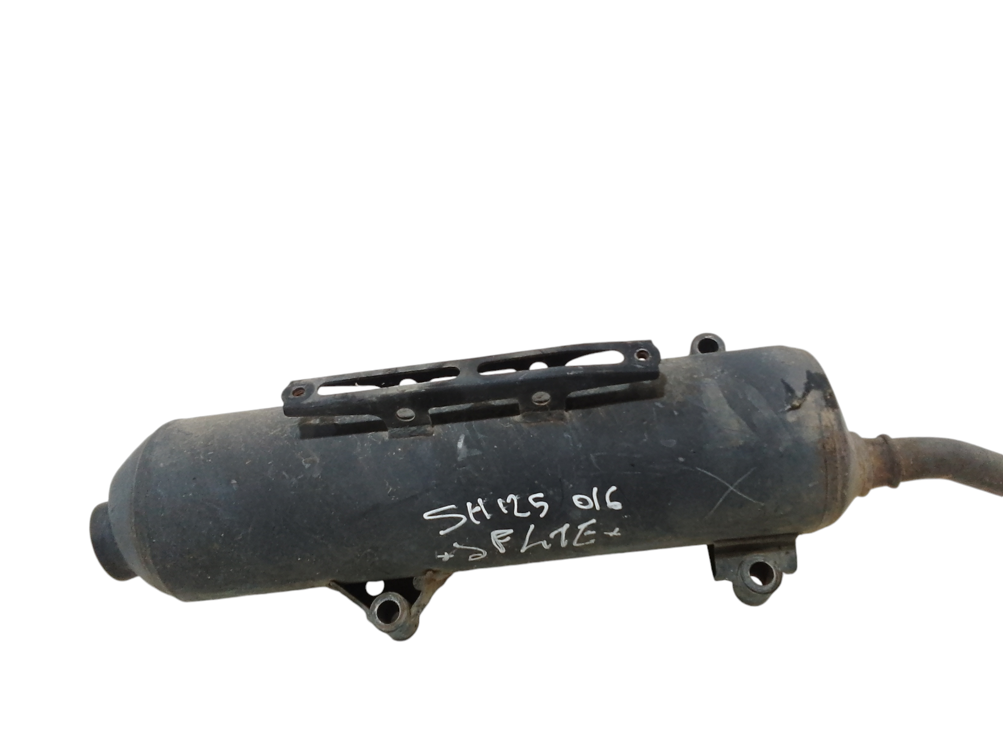 Marmitta completa di terminale scarico per Honda Sh I Abs 125cc (2013 - 2016)