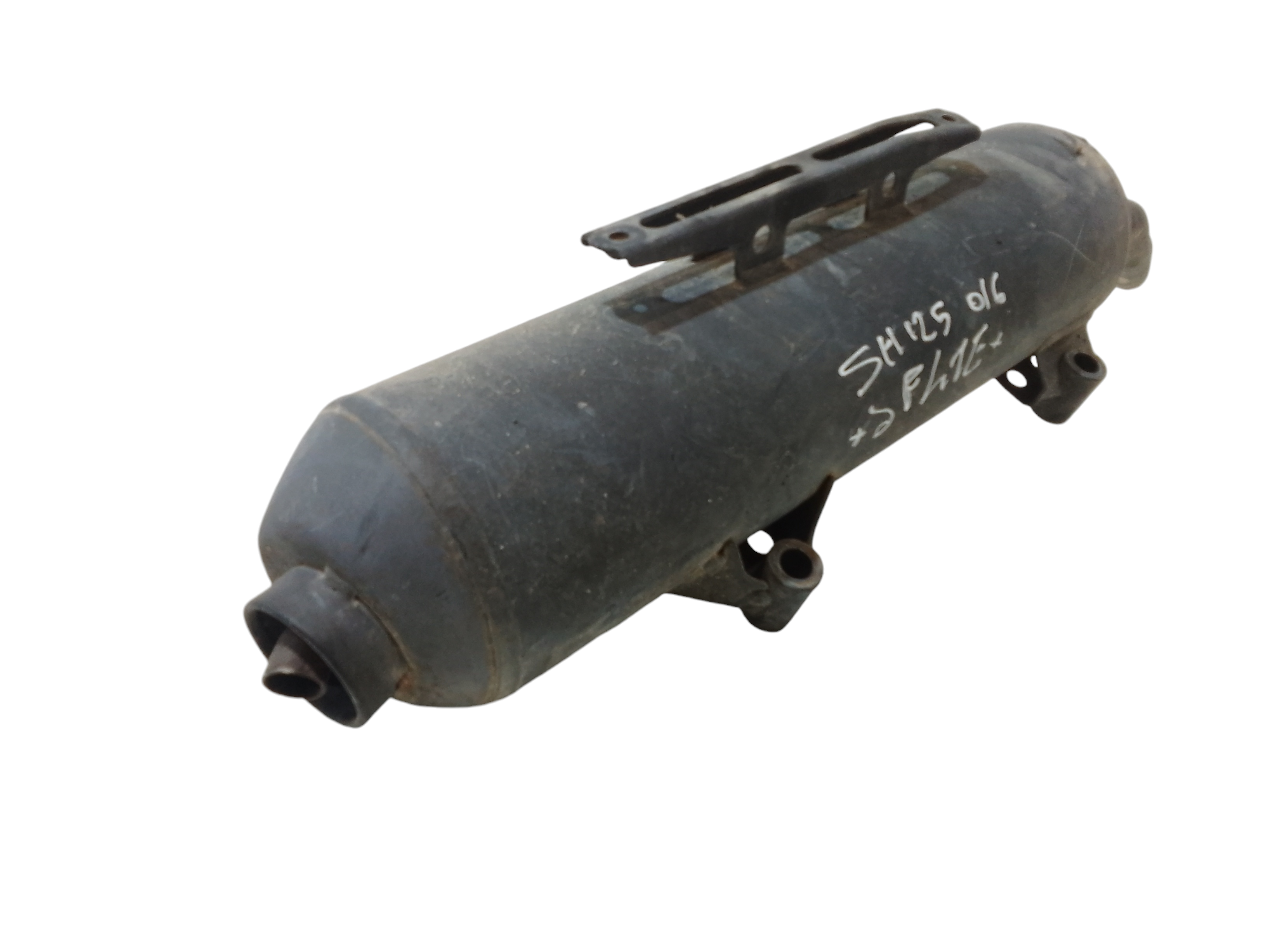 Marmitta completa di terminale scarico per Honda Sh I Abs 125cc (2013 - 2016)