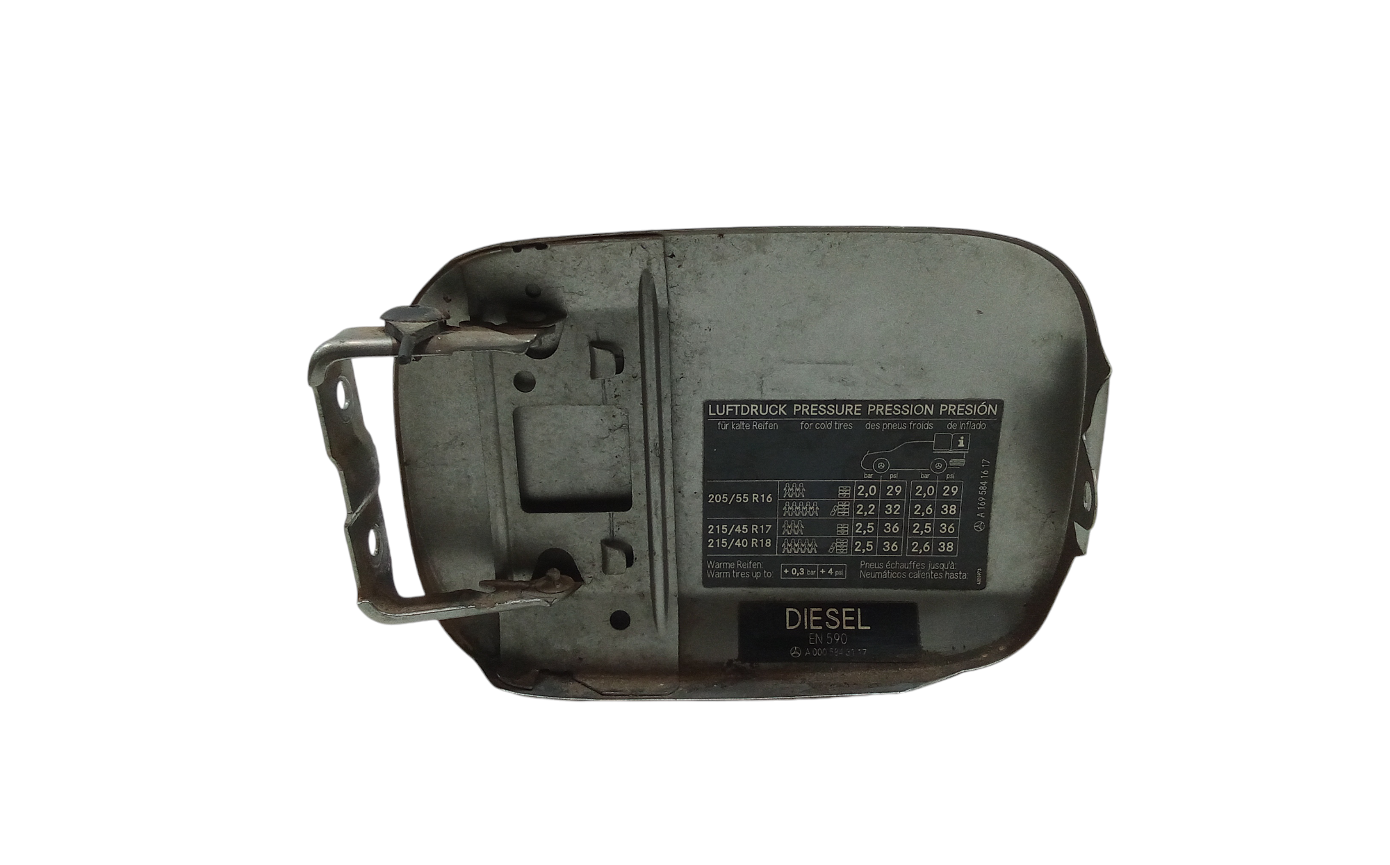 Sportellino Carburante per Mercedes Classe A W169 3 Serie (2004 - 2008)