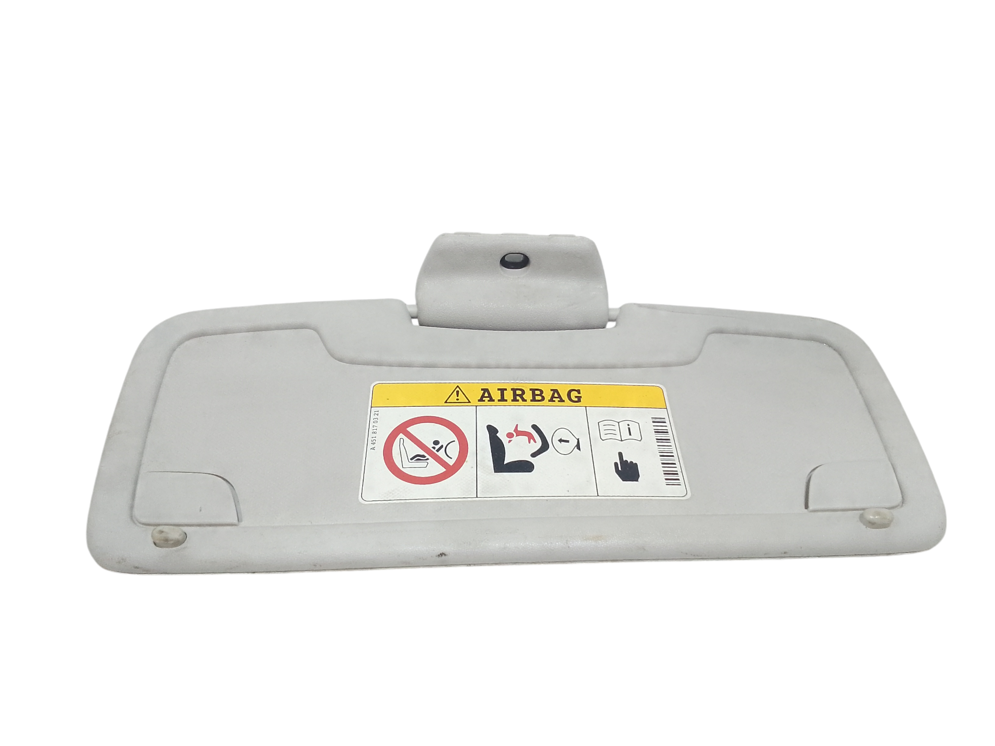 Parasole aletta Lato Passeggero per Smart Fortwo Coup 3 Serie (w 451) (2007 - 2015)