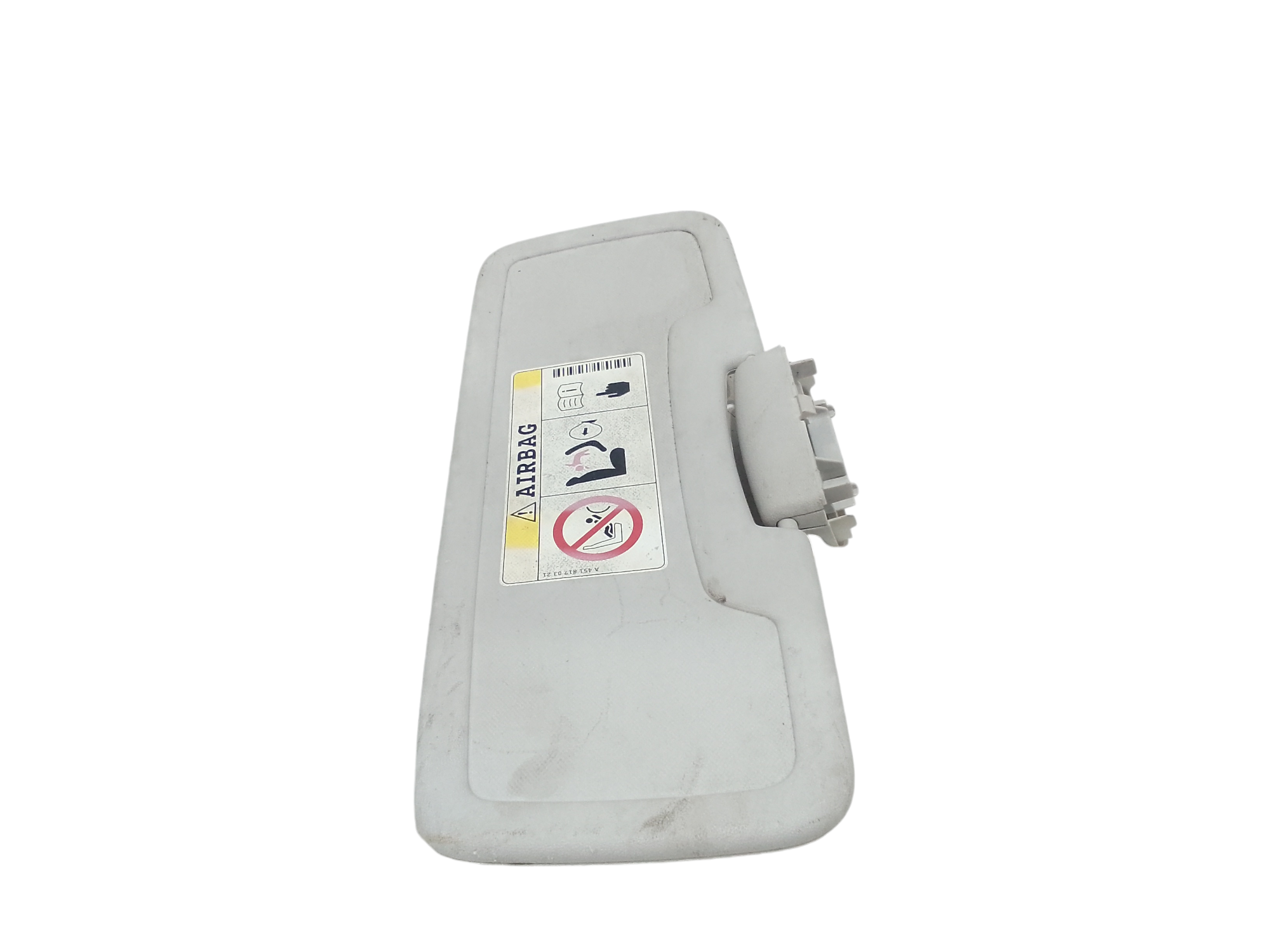 Parasole aletta Lato Passeggero per Smart Fortwo Coup 3 Serie (w 451) (2007 - 2015)