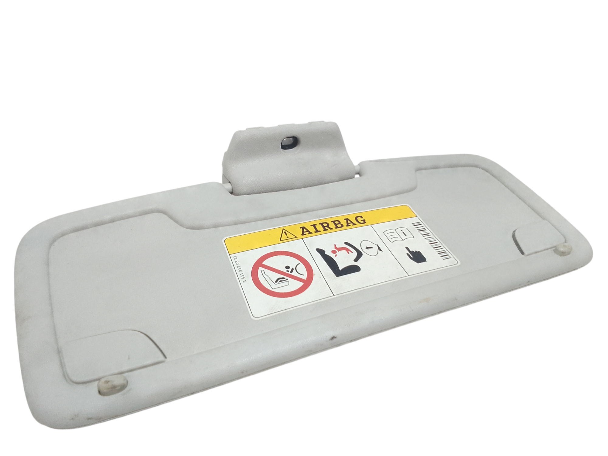 Parasole aletta Lato Passeggero per Smart Fortwo Coup 3 Serie (w 451) (2007 - 2015)