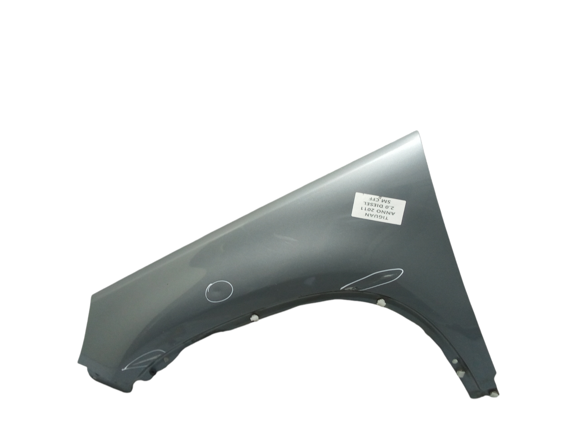 Parafango Anteriore Sinistro per Volkswagen Tiguan 2 Serie (2011 - 2015)