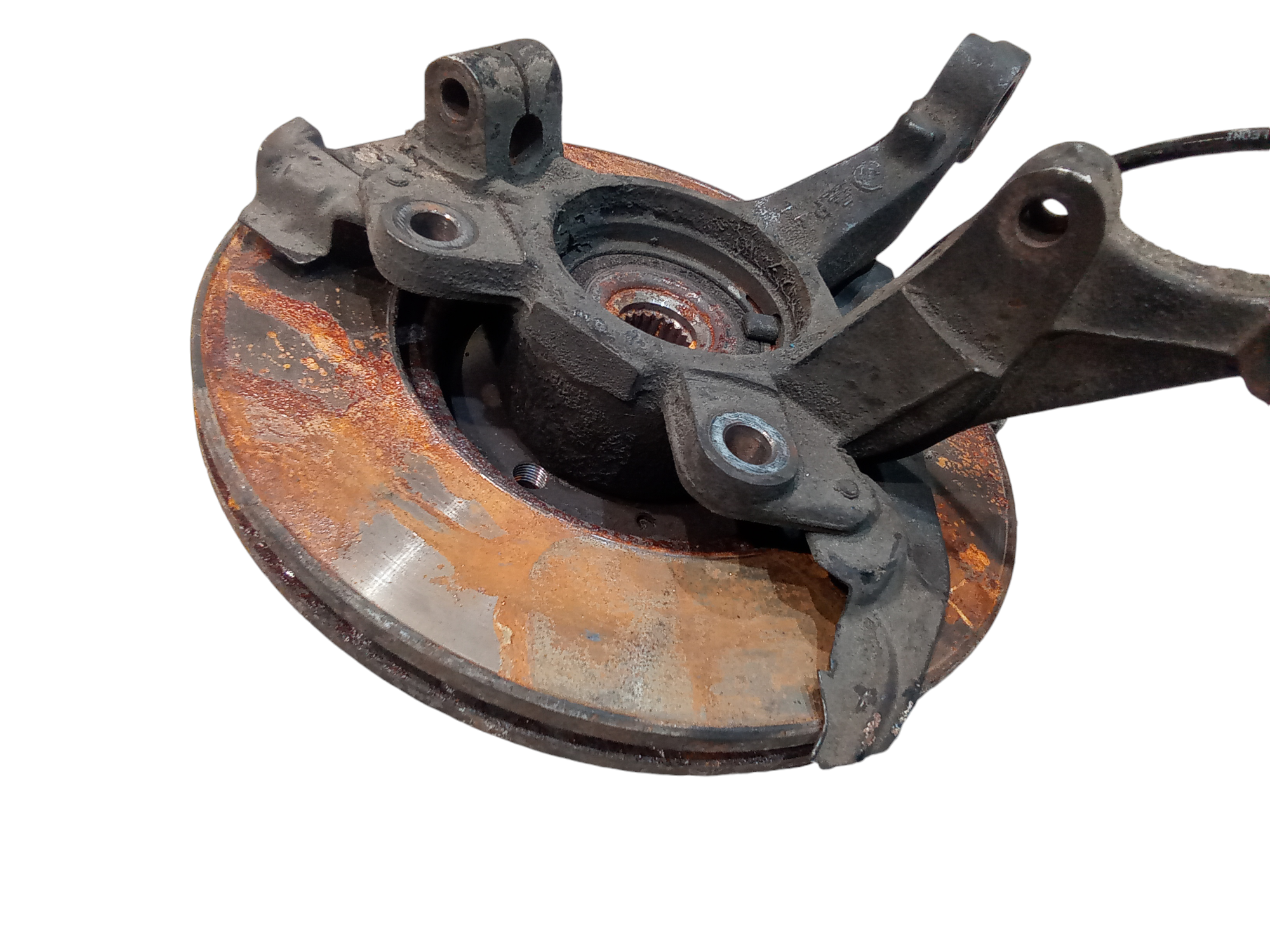 Mozzo ruota anteriore Sinistra guida per Lancia Musa 1 Serie (2004 - 2007)