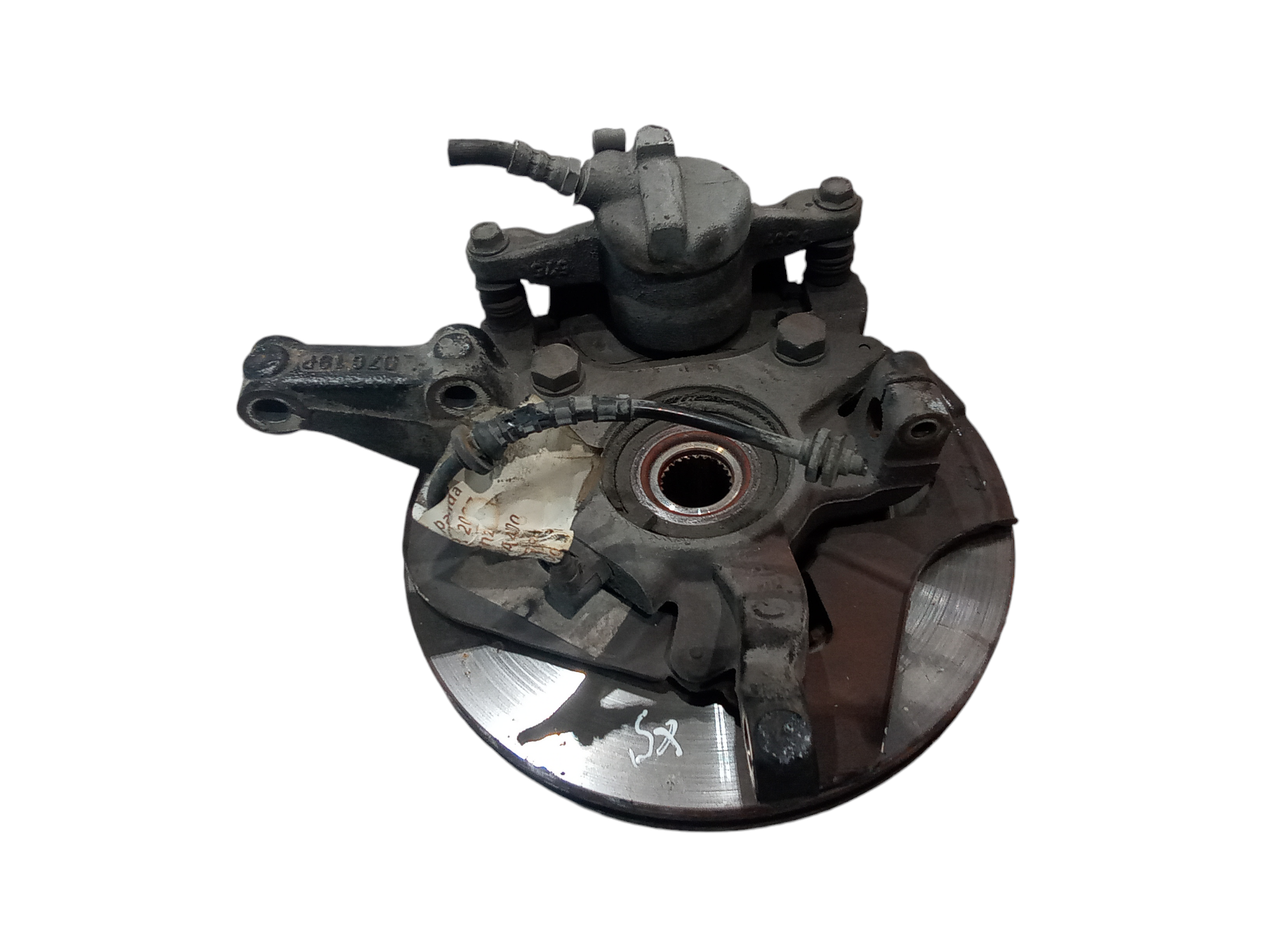 Mozzo ruota anteriore Sinistra guida per Fiat Panda 2 Serie (2003 - 2010)