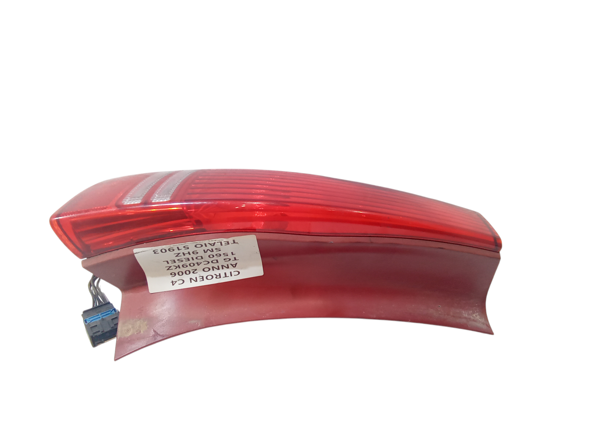 Stop fanale Posteriore sinistro lato Guida per Citroen C4 Berlina (2004 - 2008)