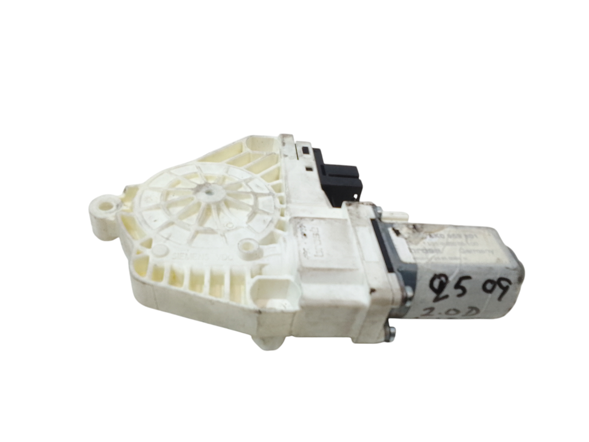 Motorino Alzavetro anteriore Sinistro per Audi Q5 Serie (8rb) (08>12) (2008 - 2012)