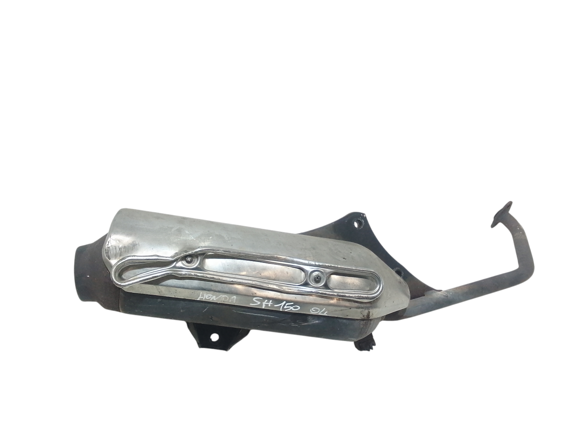 Marmitta completa di terminale scarico per Honda Sh 150cc (2000 - 2006)