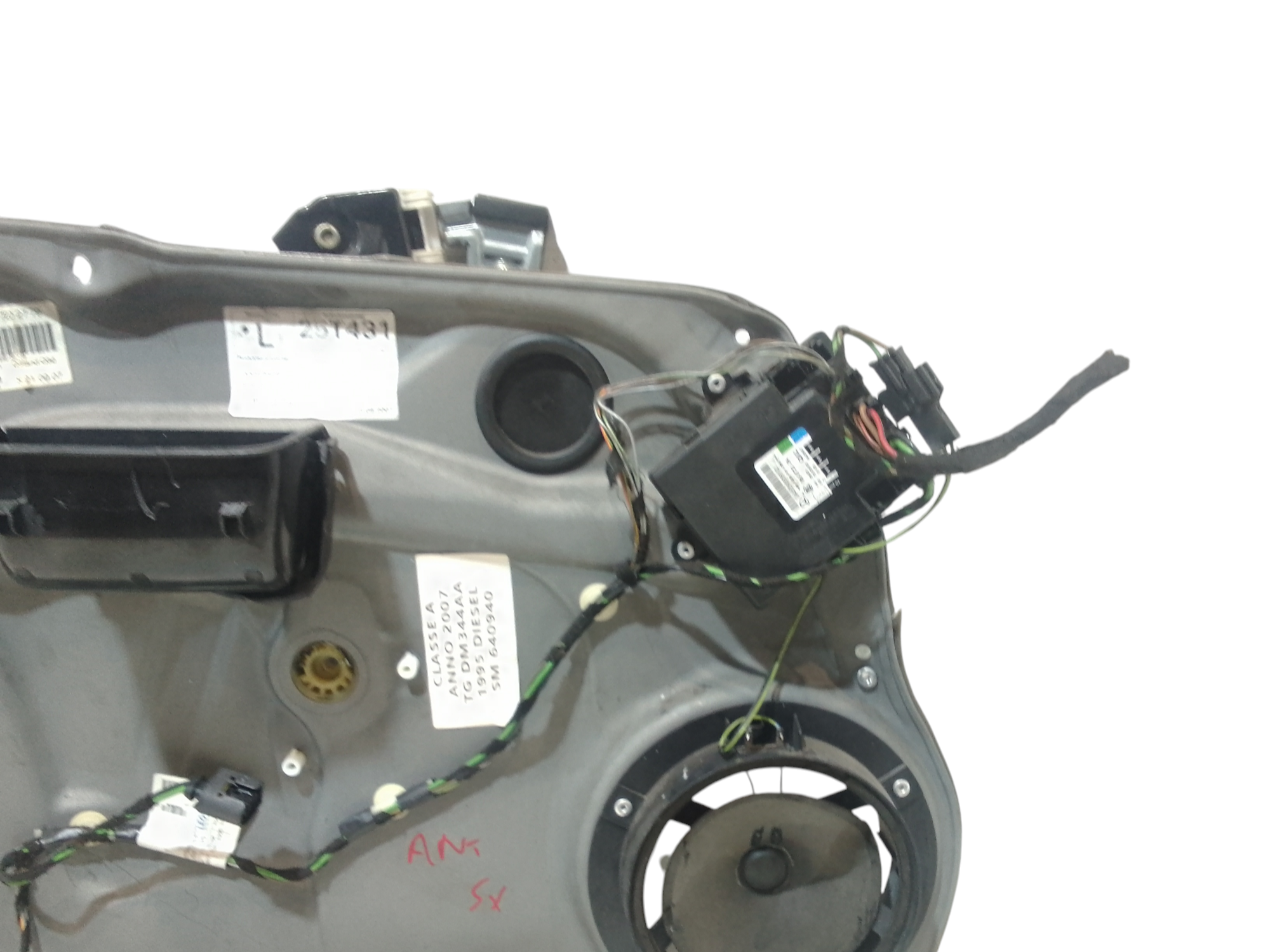 Cremagliera anteriore sinistra Guida per Mercedes Classe A W169 3 Serie (2004 - 2008)