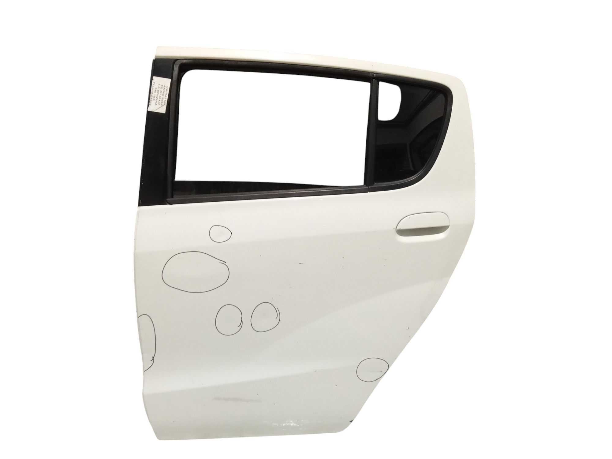 Portiera Posteriore Sinistra per Daihatsu Sirion 2 Serie (2005 - In produzione)