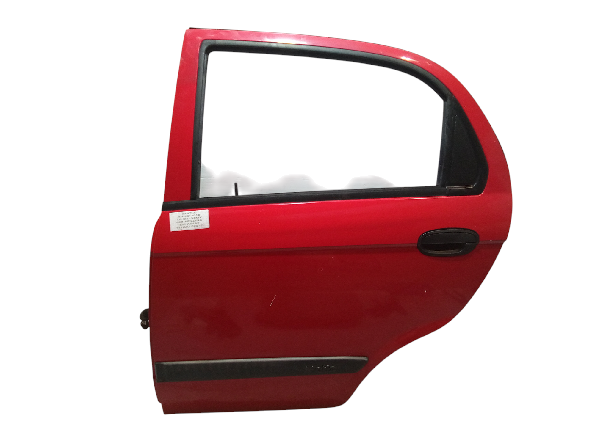 Portiera Posteriore Sinistra per Chevrolet Matiz 4 Serie (2007 - 2010)