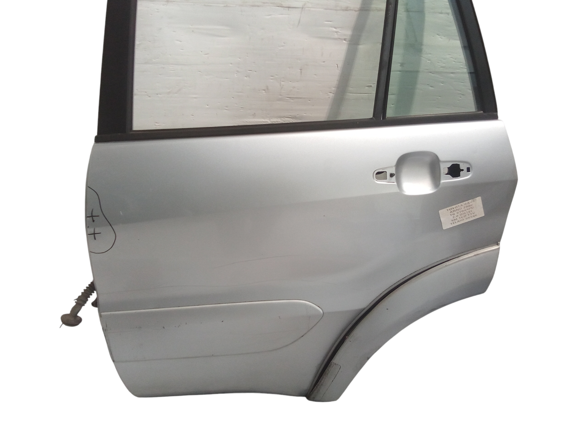 Portiera Posteriore Sinistra per Toyota Rav4 2 Serie (2000 - 2003)