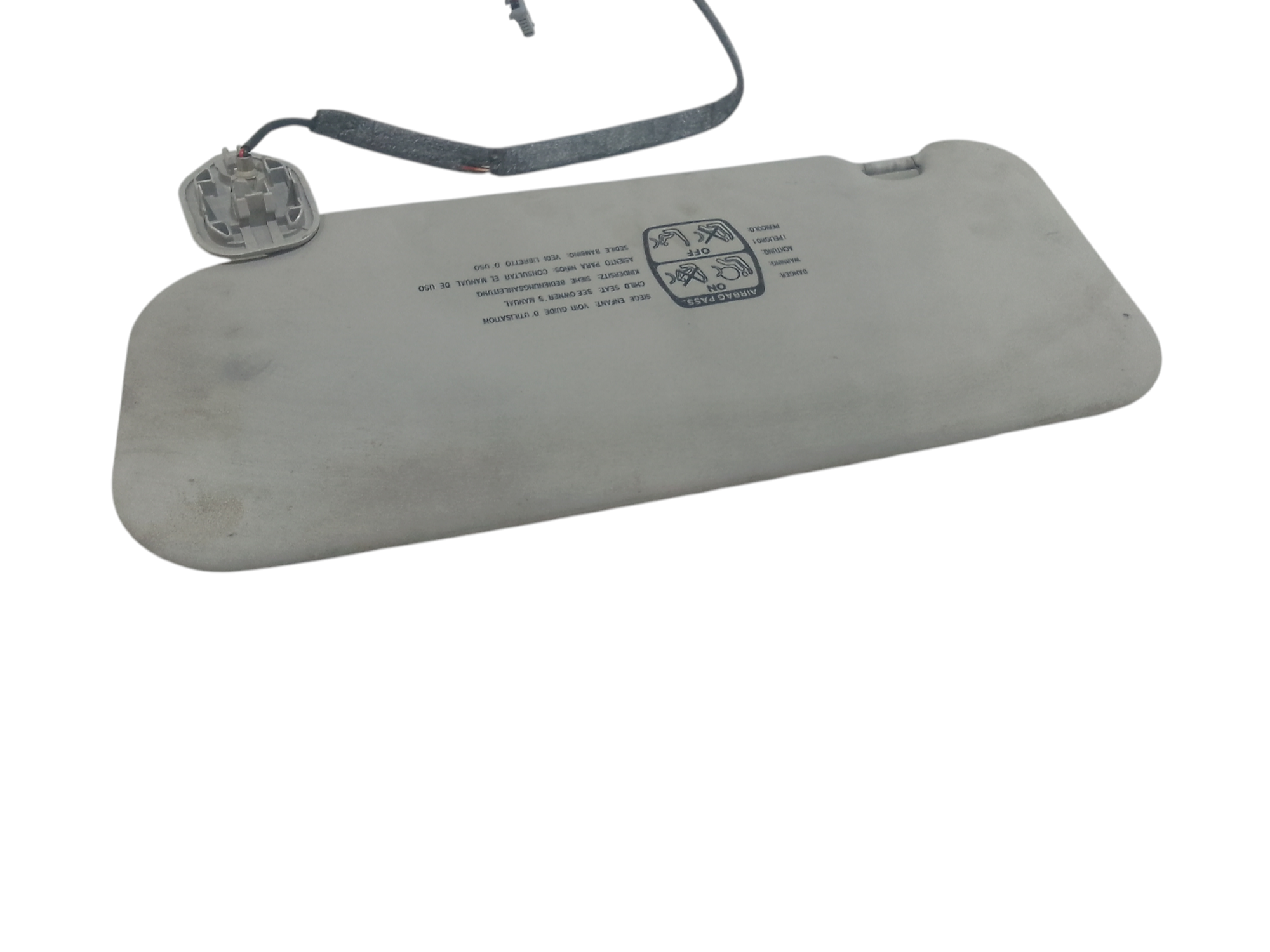 Parasole aletta Lato Passeggero per Citroen Xsara Picasso 2 Serie (2003 - 2006)