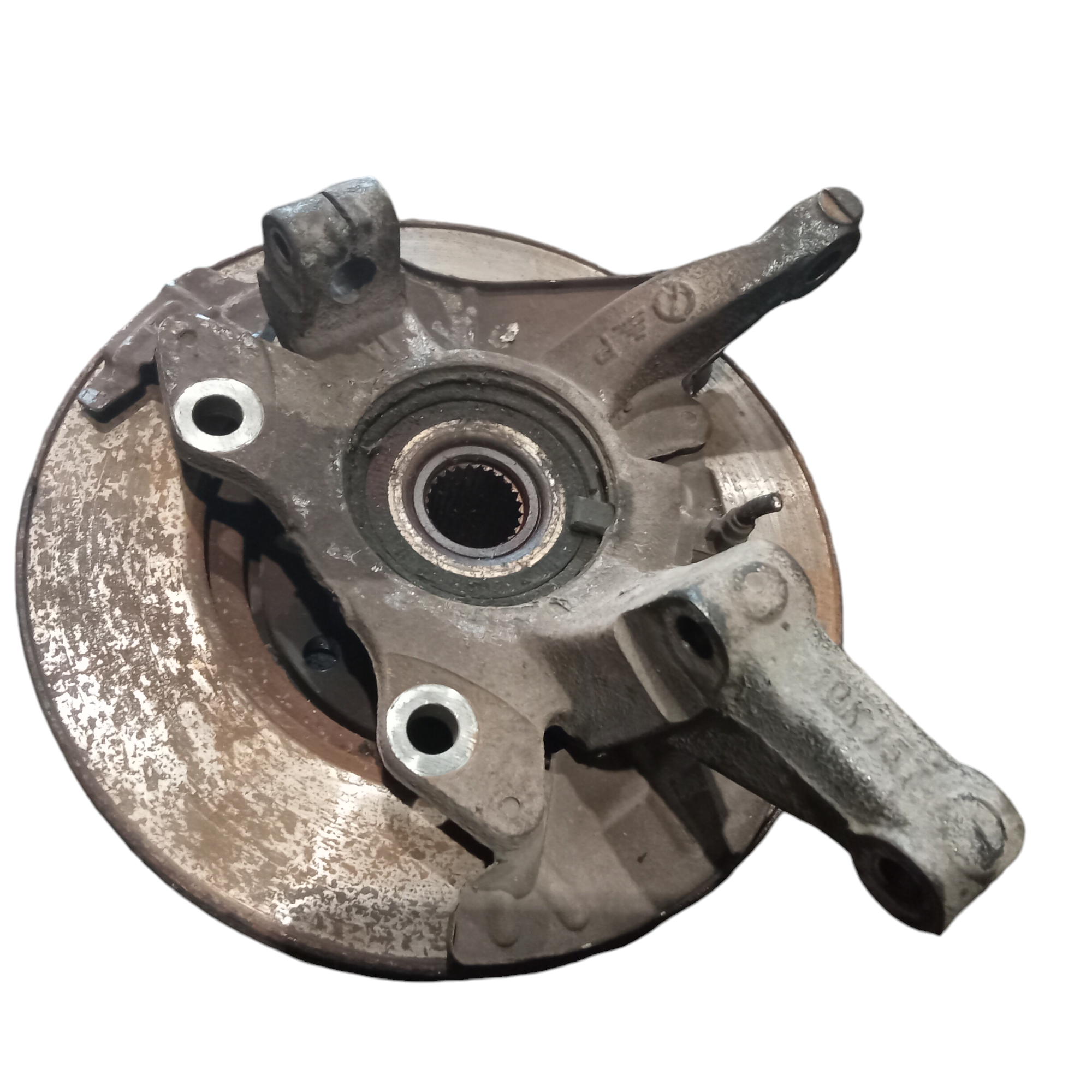 Mozzo ruota anteriore Sinistra guida per Fiat Panda 2 Serie (2003 - 2010)
