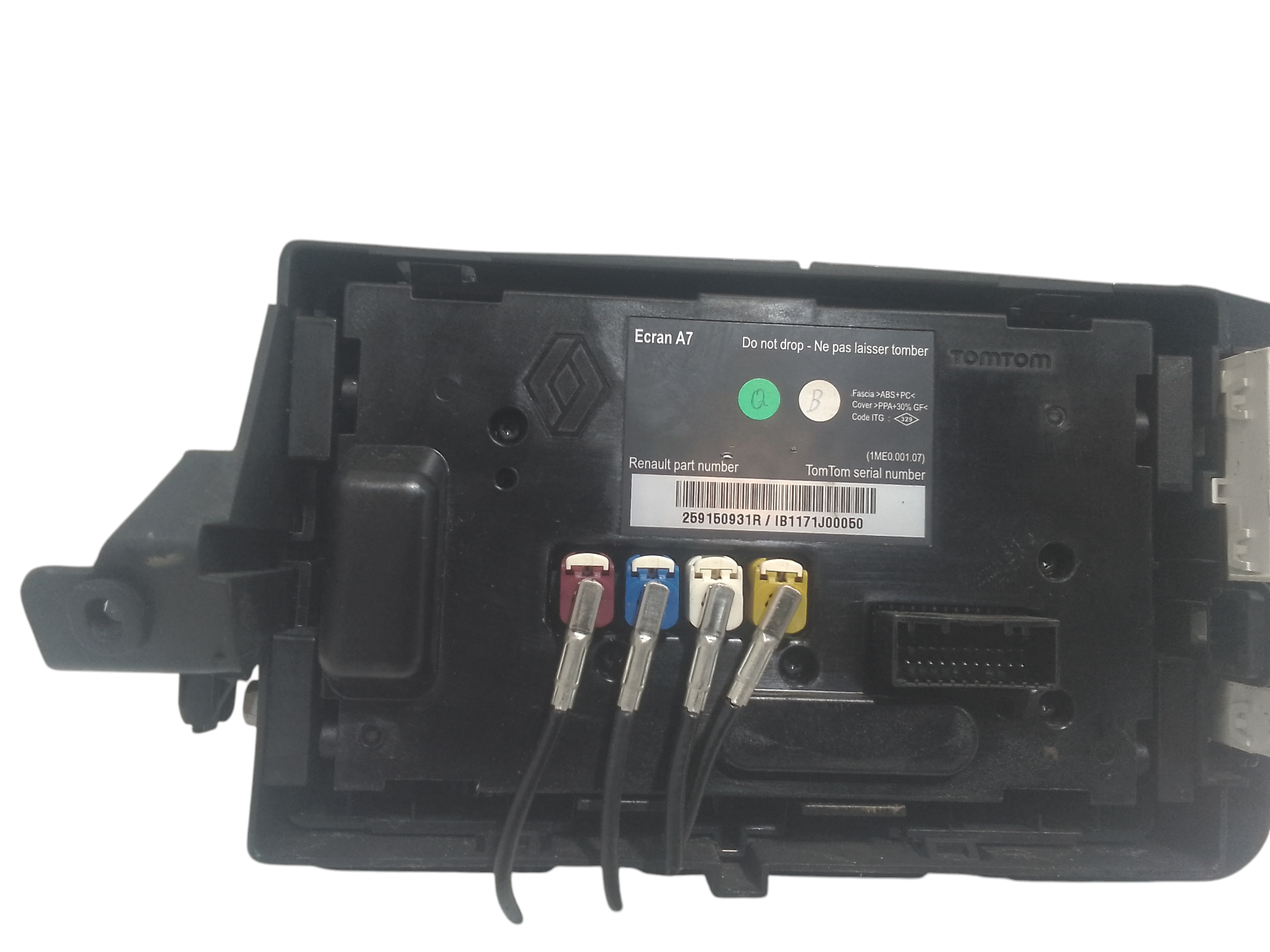 Display multifunzione computer di bordo per Renault Megane Iii Grand Tour (08>15) (2008 - 2015)