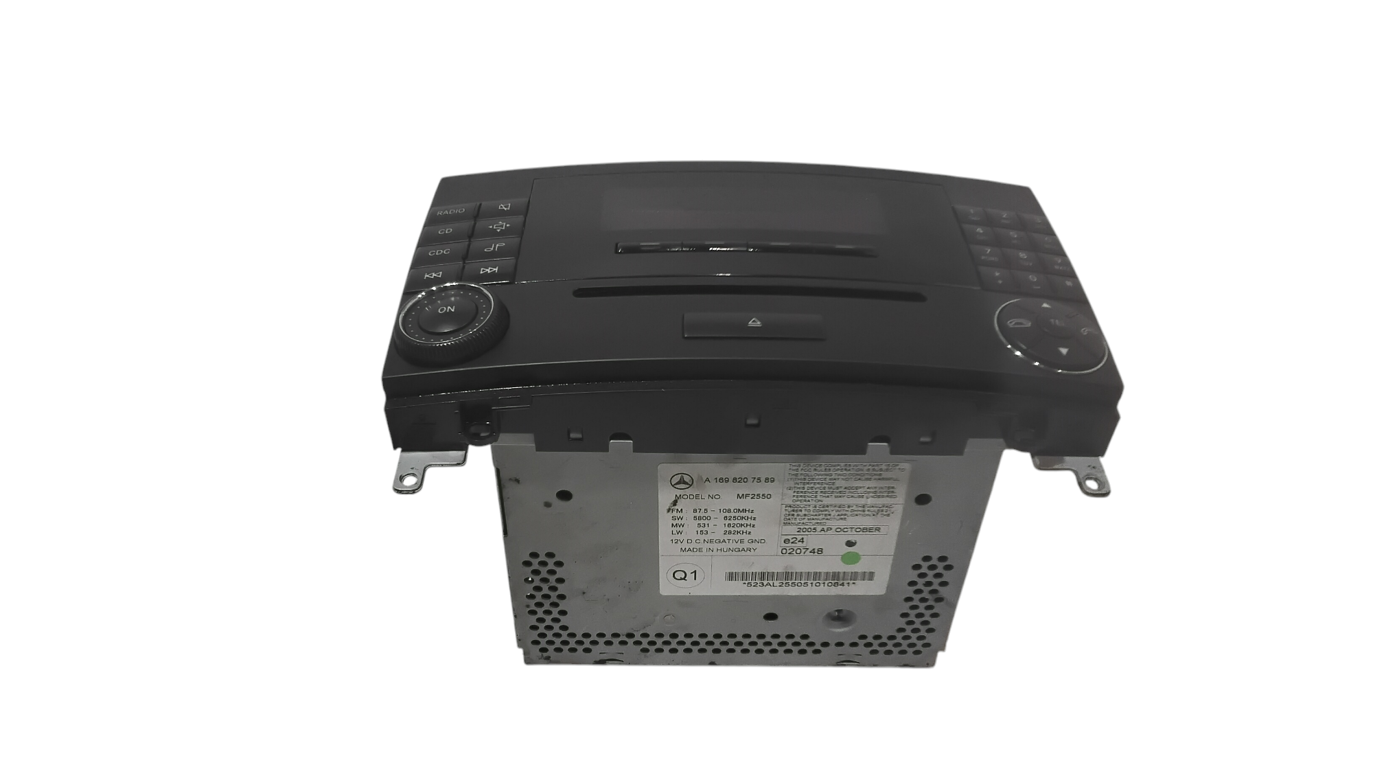 Autoradio per Mercedes Classe A W169 3 Serie (2004 - 2008)