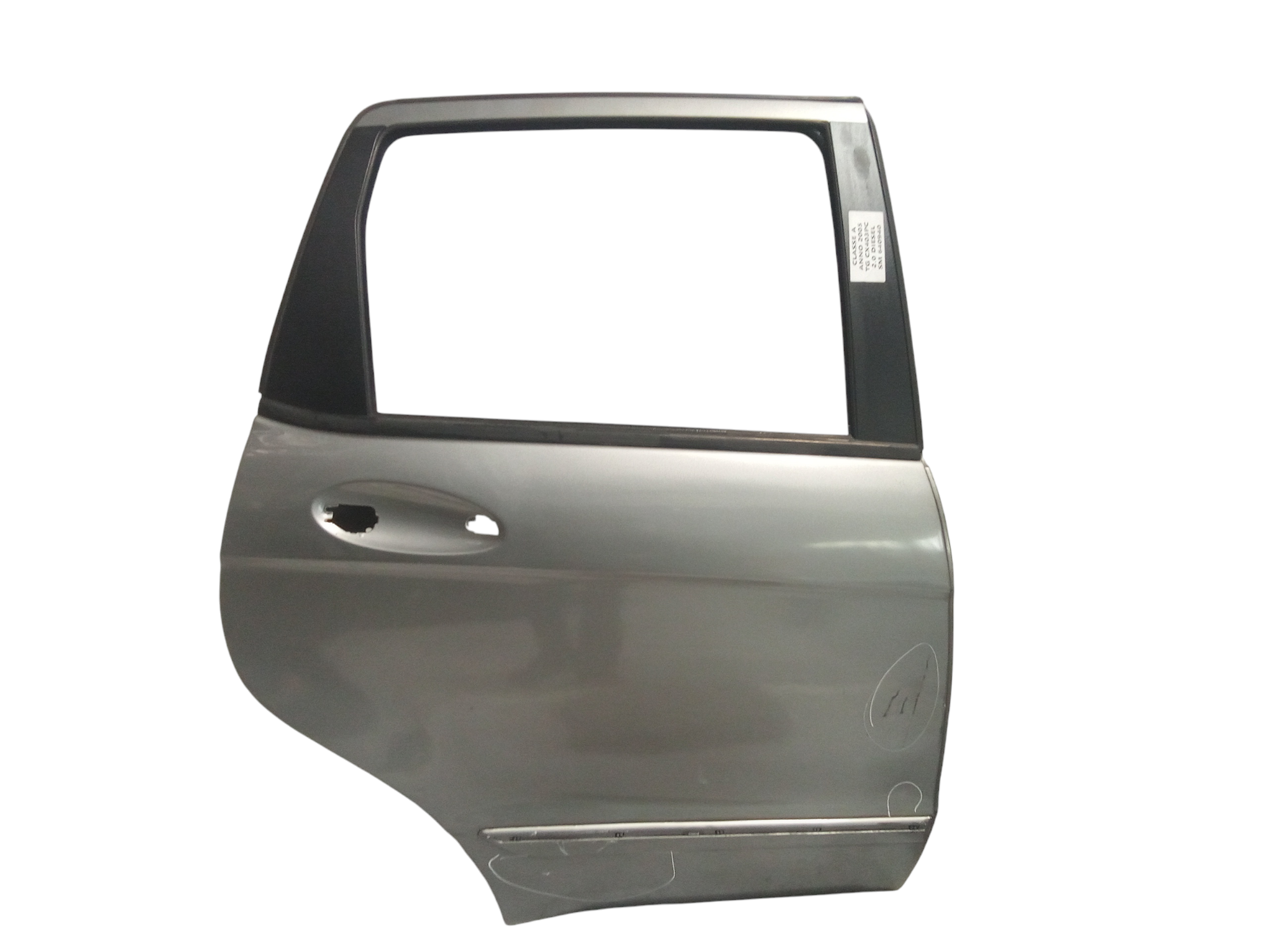 Portiera Posteriore Destra per Mercedes Classe A W169 3 Serie (2004 - 2008)