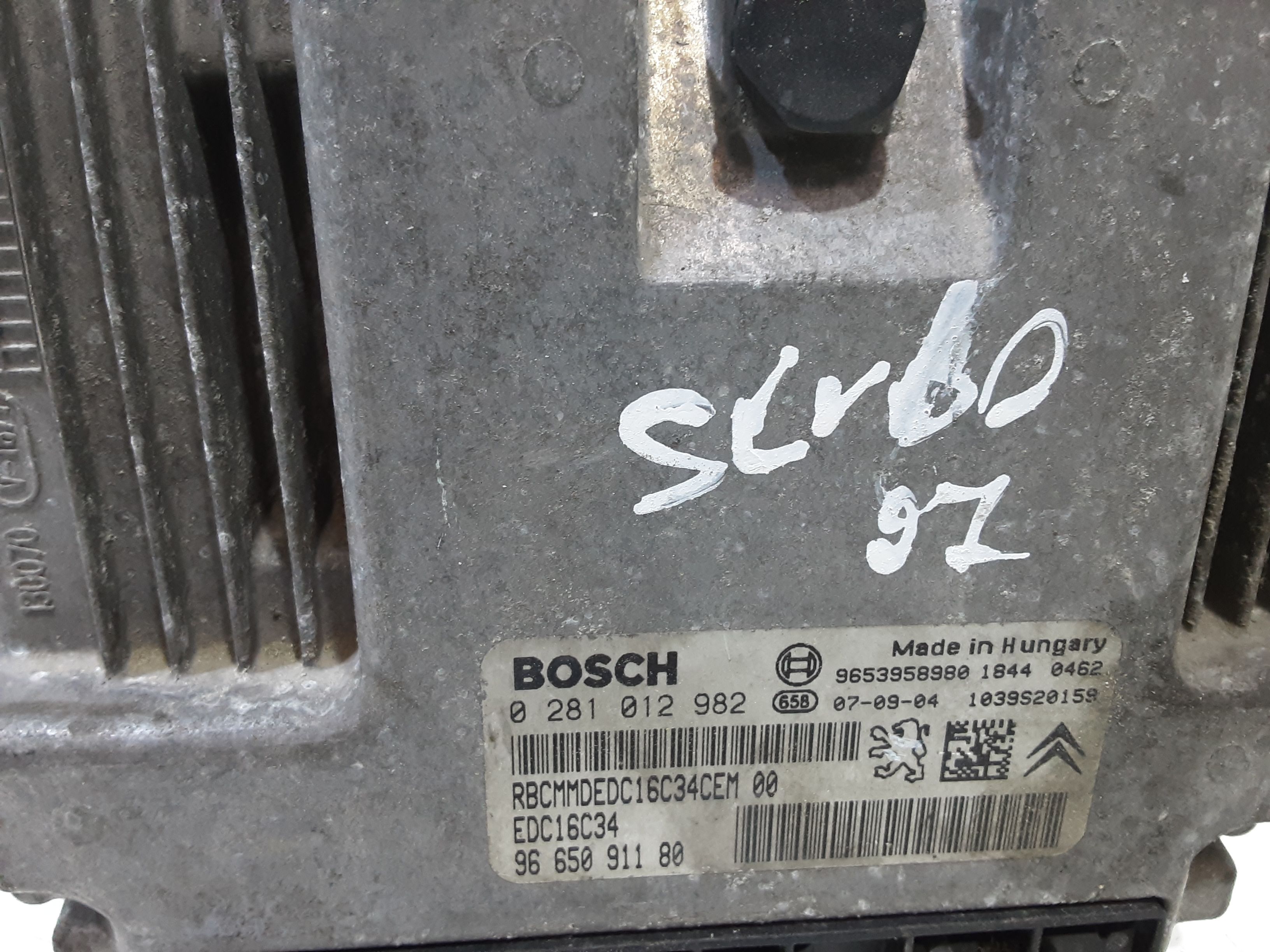 Kit Centralina Motore FIAT Scudo 3 Serie