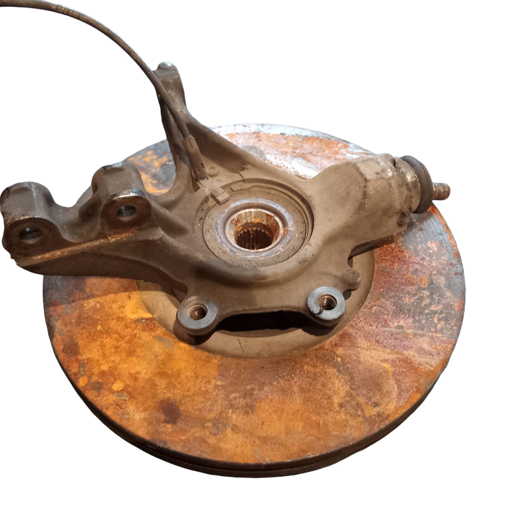 Mozzo ruota anteriore destra passeggero per Citroen C4 Berlina (2004 - 2008)