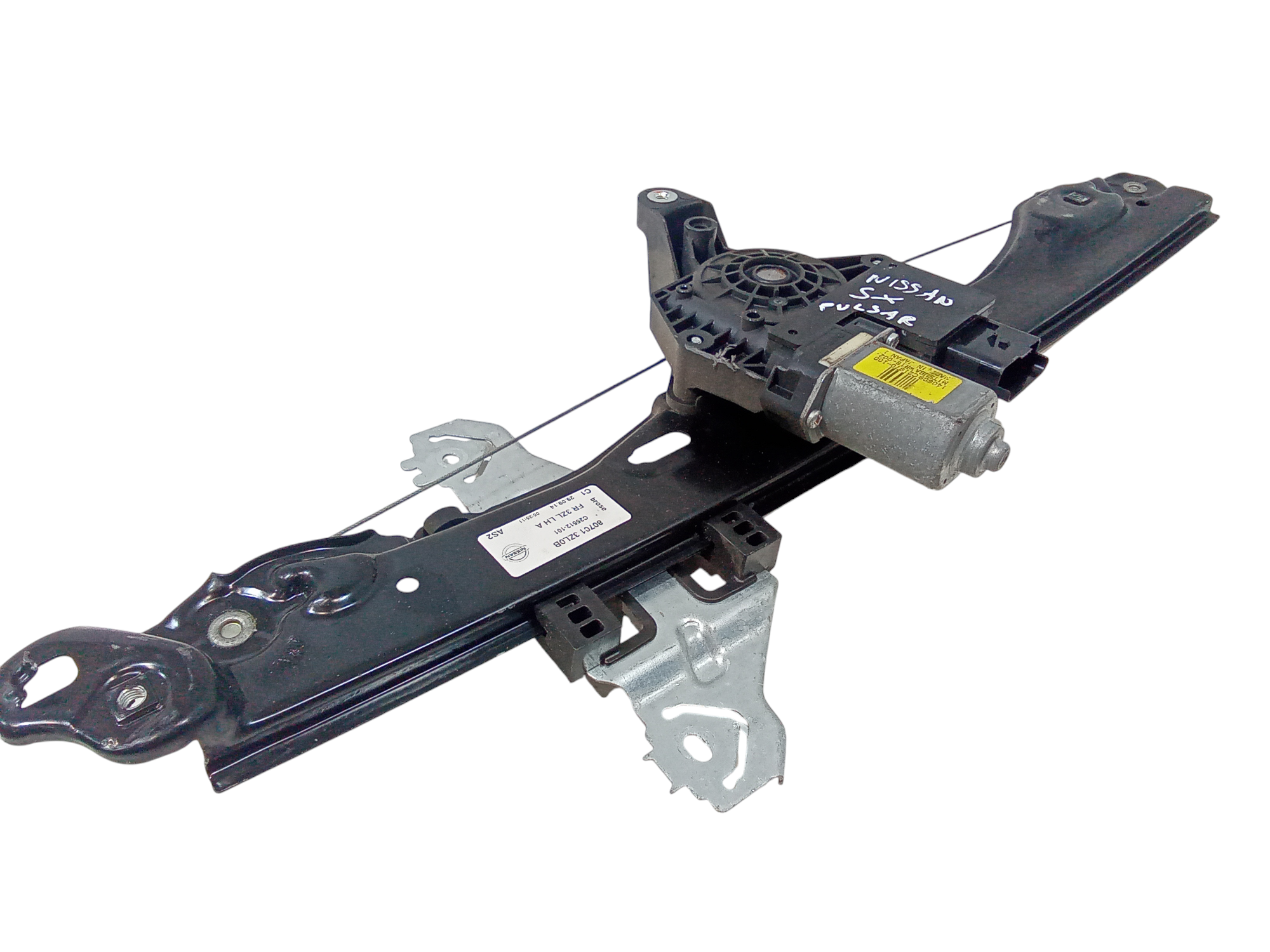 Cremagliera anteriore sinistra Guida per Nissan Pulsar (2014 - 2018)