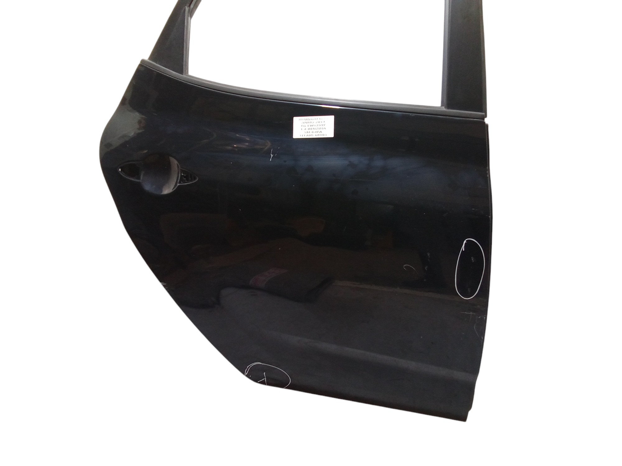 Portiera Posteriore Destra per Hyundai I20 1 Serie (2008 - 2014)