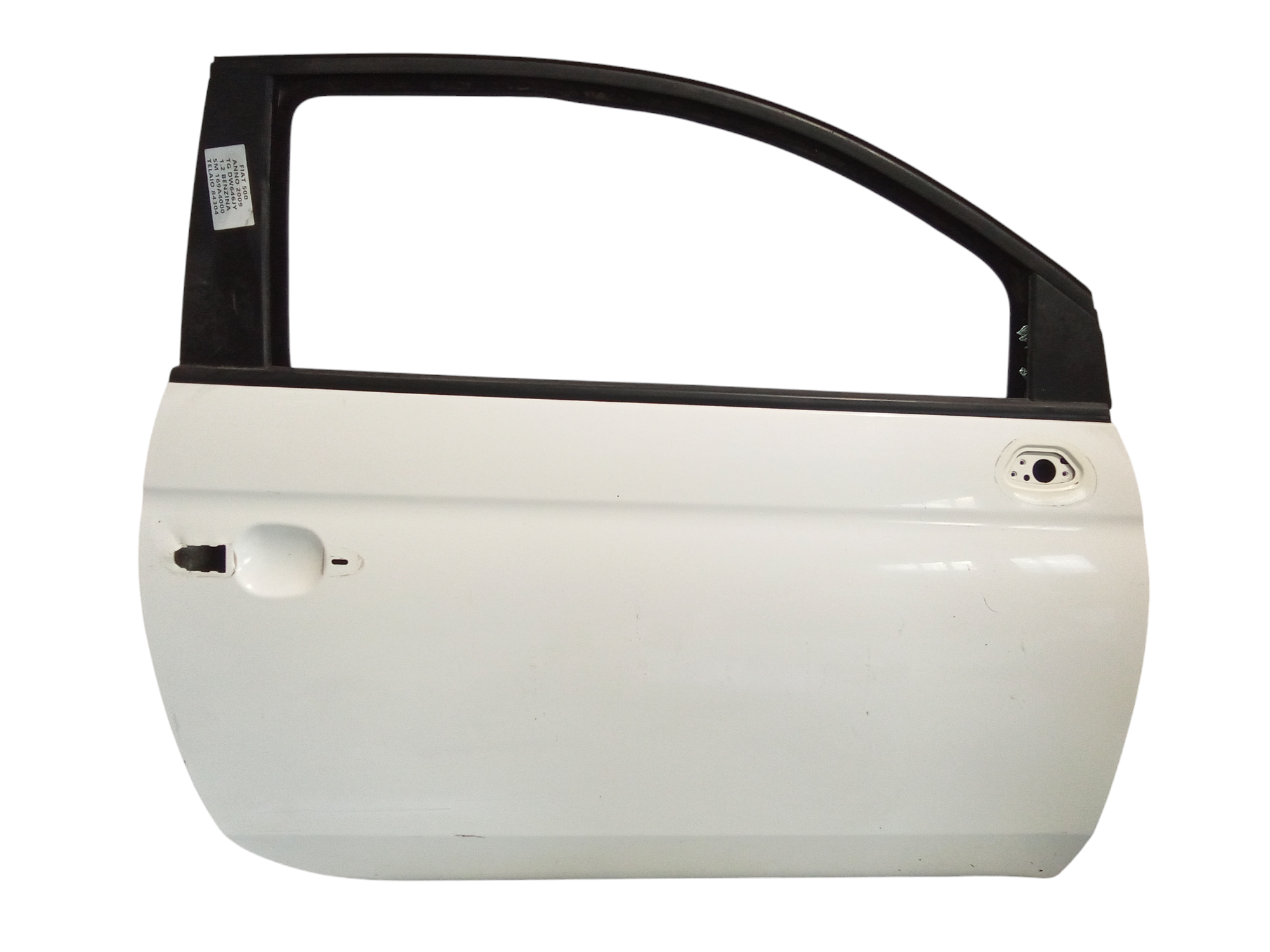 Portiera anteriore Destra per Fiat 500 Serie (07>14) (2007 - 2014)