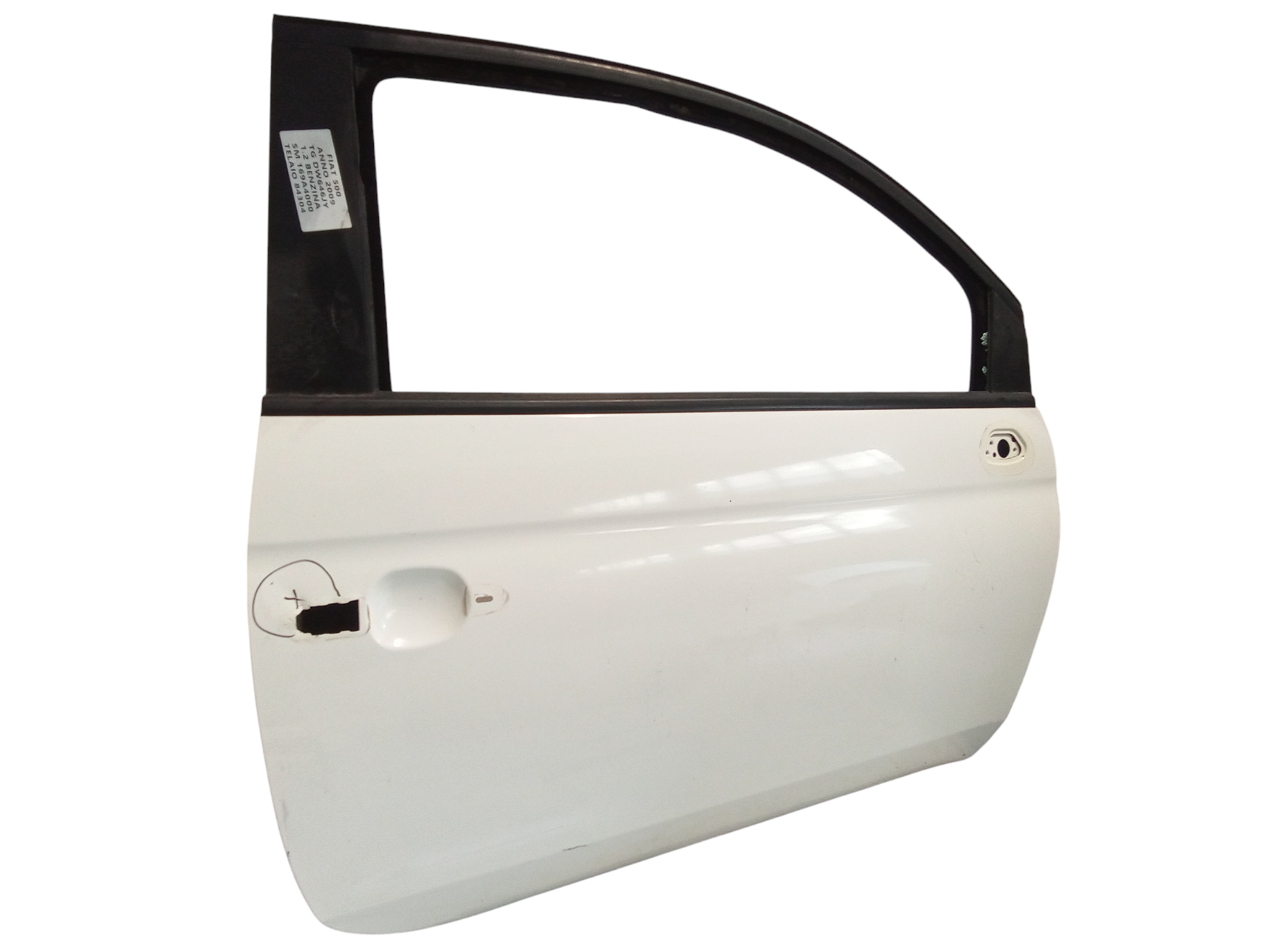 Portiera anteriore Destra per Fiat 500 Serie (07>14) (2007 - 2014)