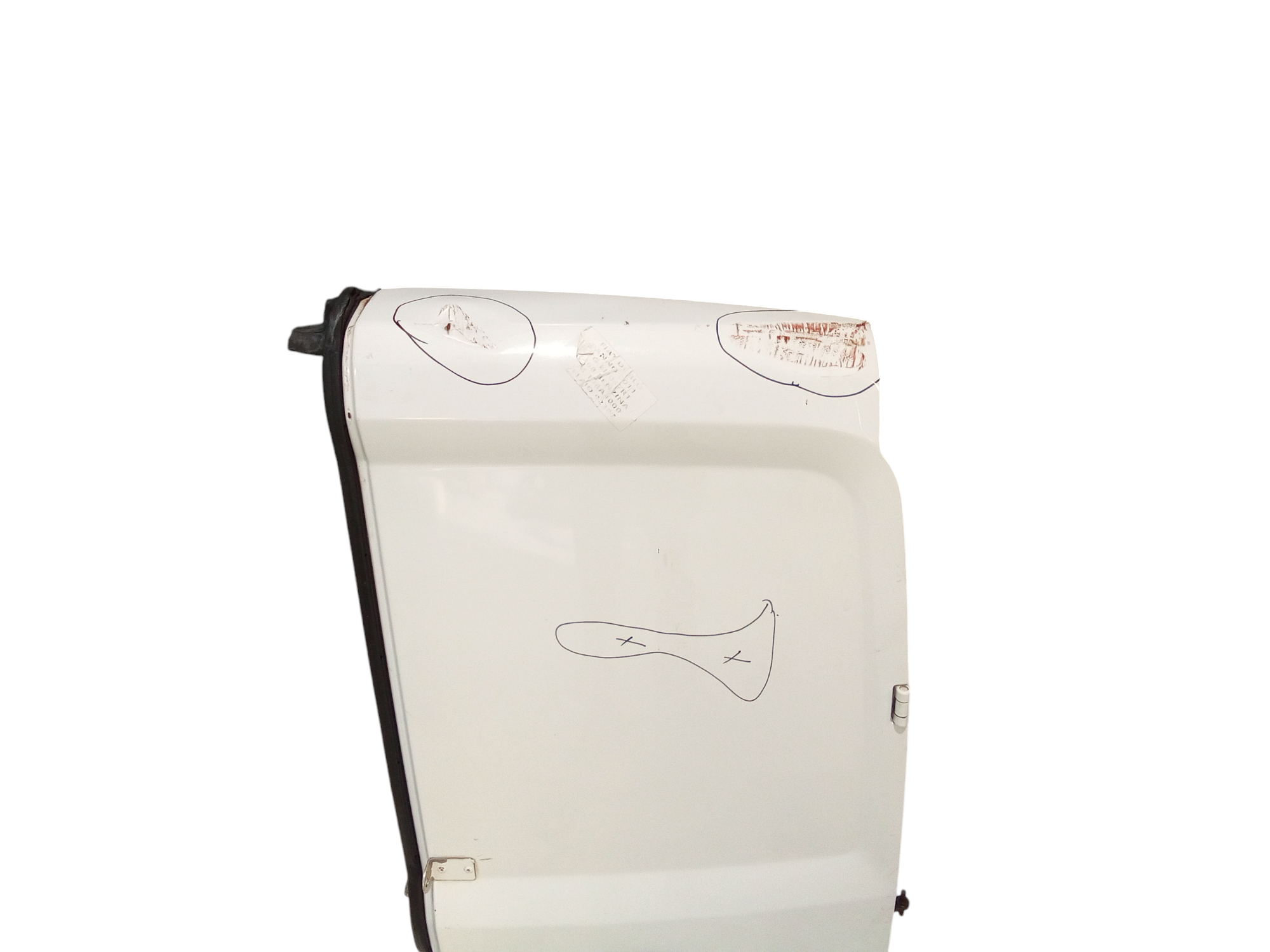 Porta carico posteriore a battente DX lato passeggero Non ve per Fiat Dobl Serie (09>) (2009 - In produzione)