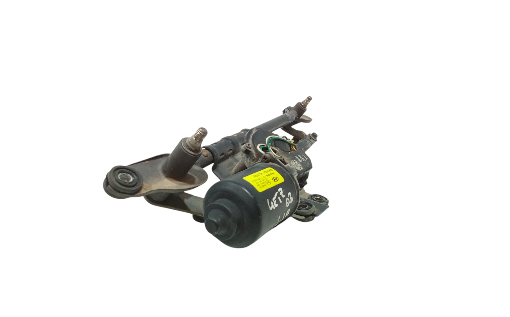 Motorino tergi ant completo di tandem per Hyundai Getz 1 Serie (2002 - 2005)