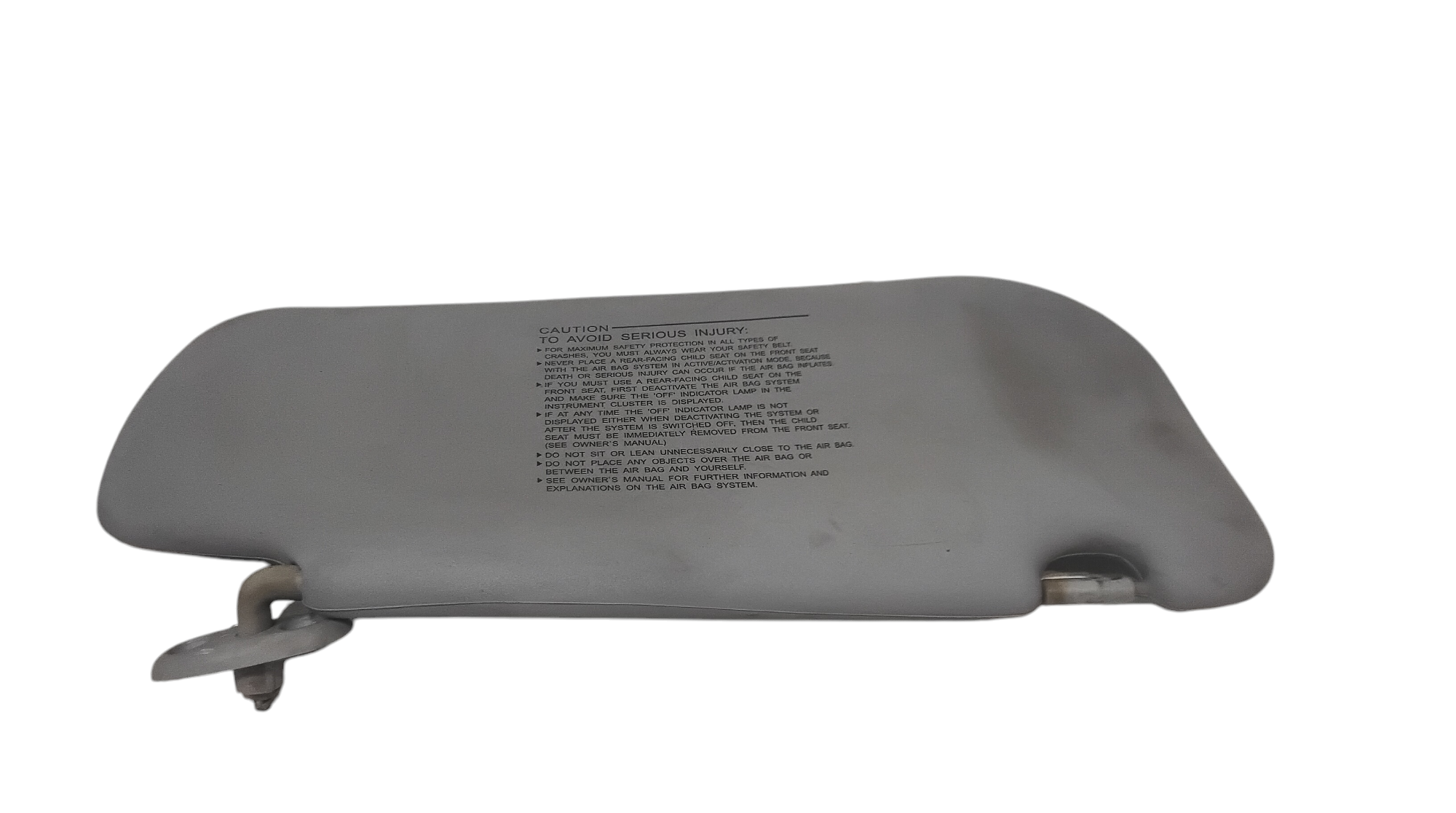 Parasole aletta anteriore Lato Guida per Kia Picanto 1 Serie (2004 - 2008)