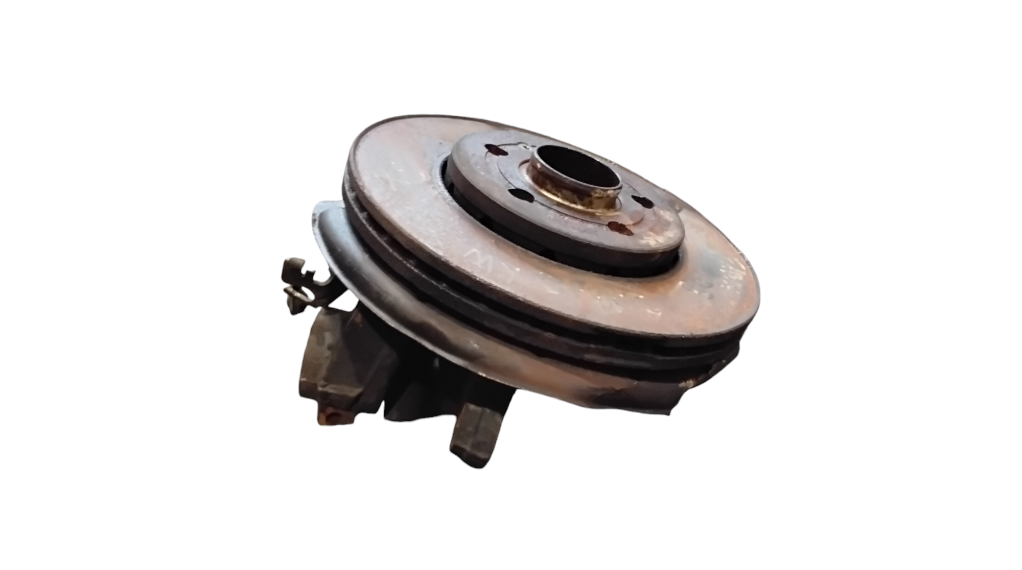 Mozzo ruota anteriore Sinistra guida per Skoda Fabia Berlina 2 Serie (2007 - 2014)