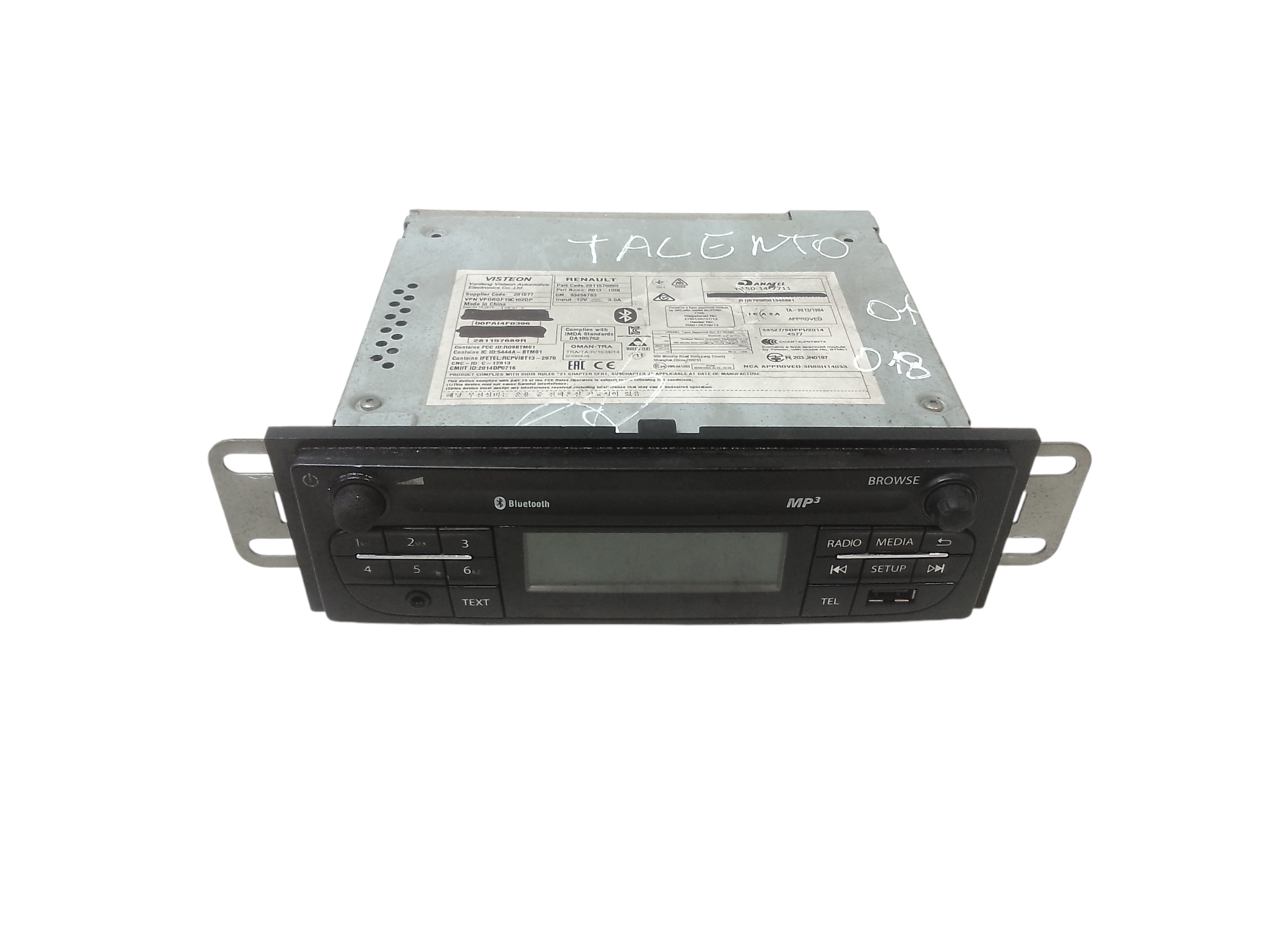 Autoradio per Fiat Talento Panorama (2018 - In produzione)