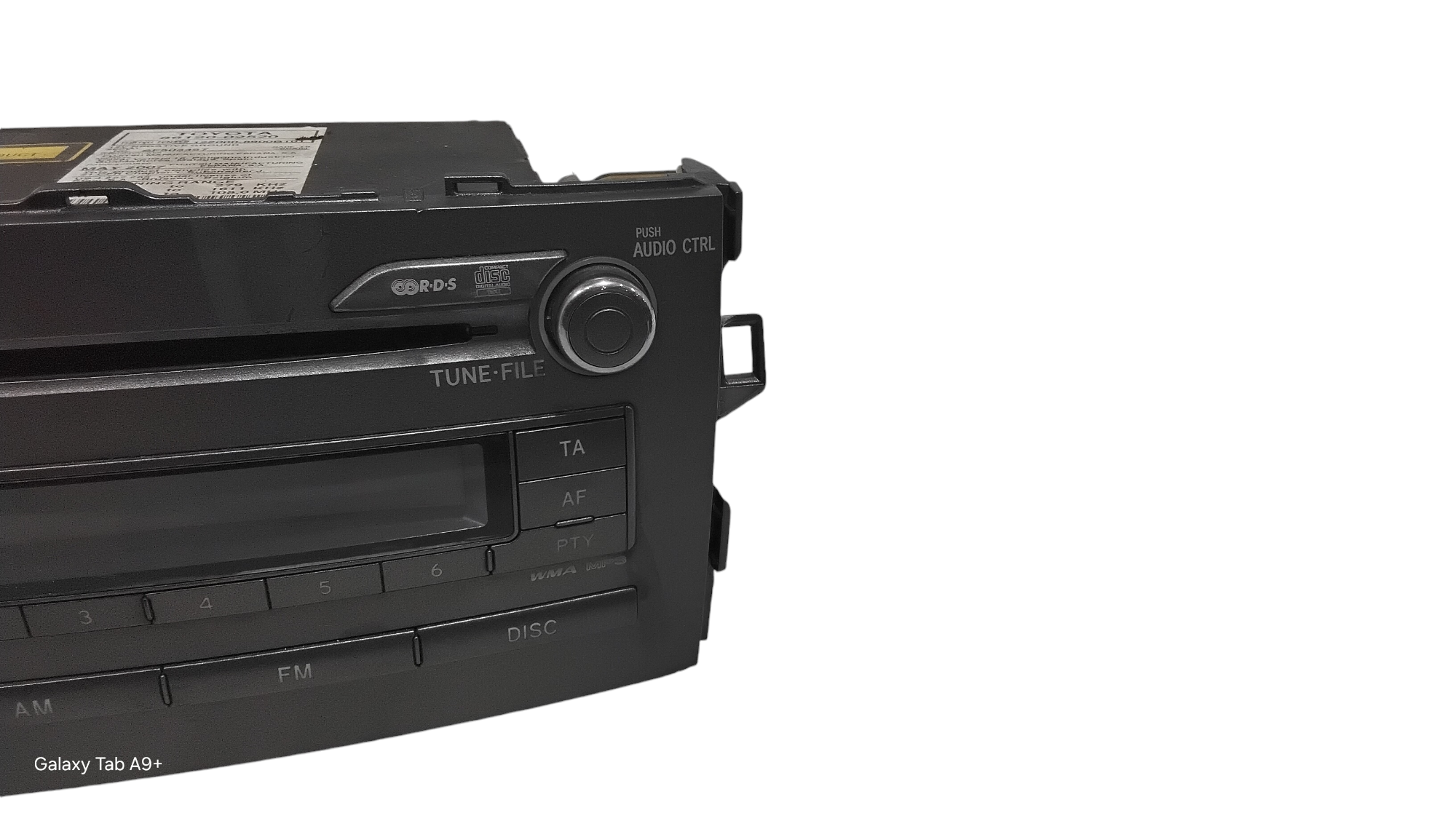 Autoradio per Toyota Auris Serie (e150) (07>12) (2007 - 2012)