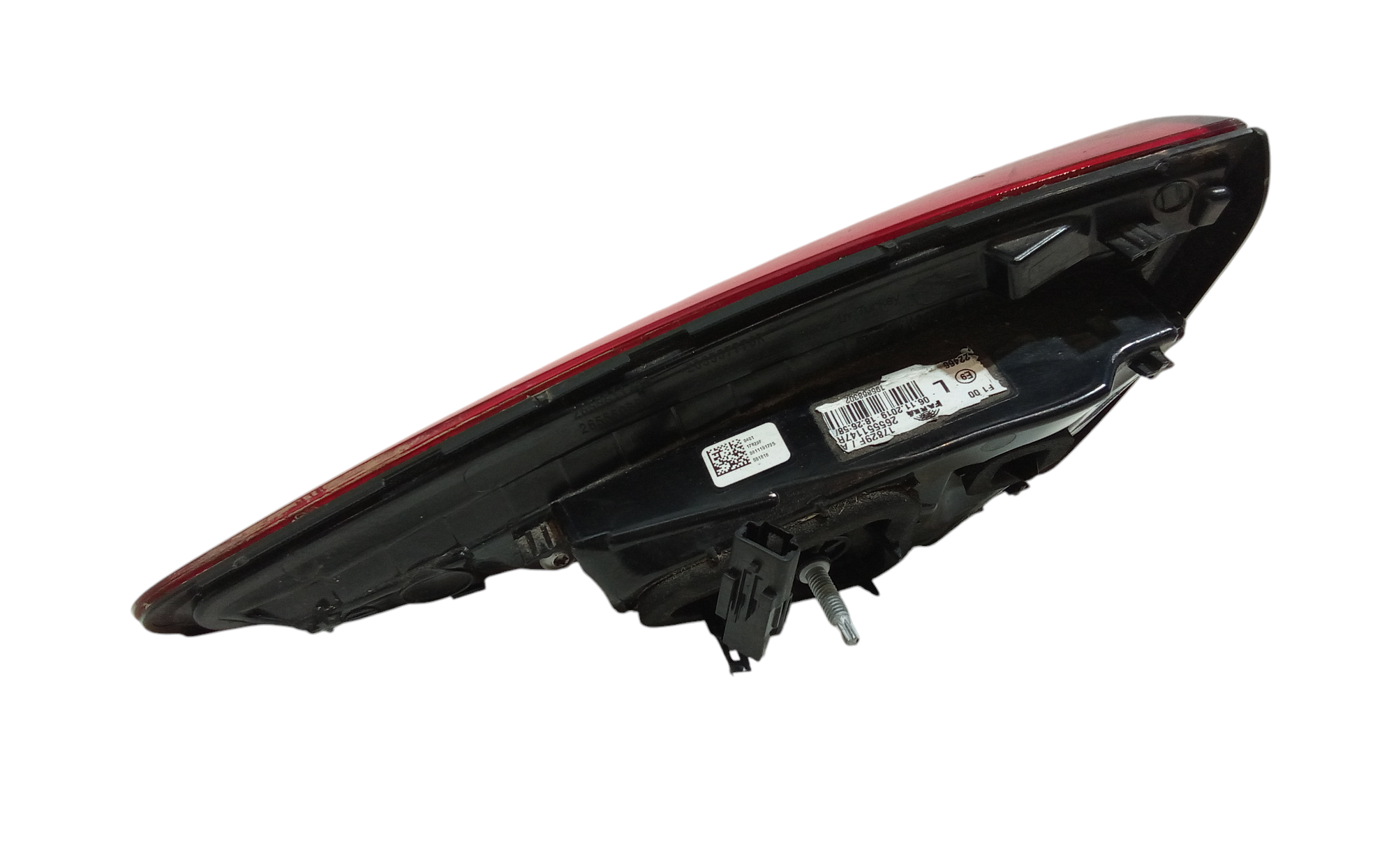 Stop posteriore sinistro a led integrato nel portello per Renault Clio Serie V (19>) (2019 - In produzione)