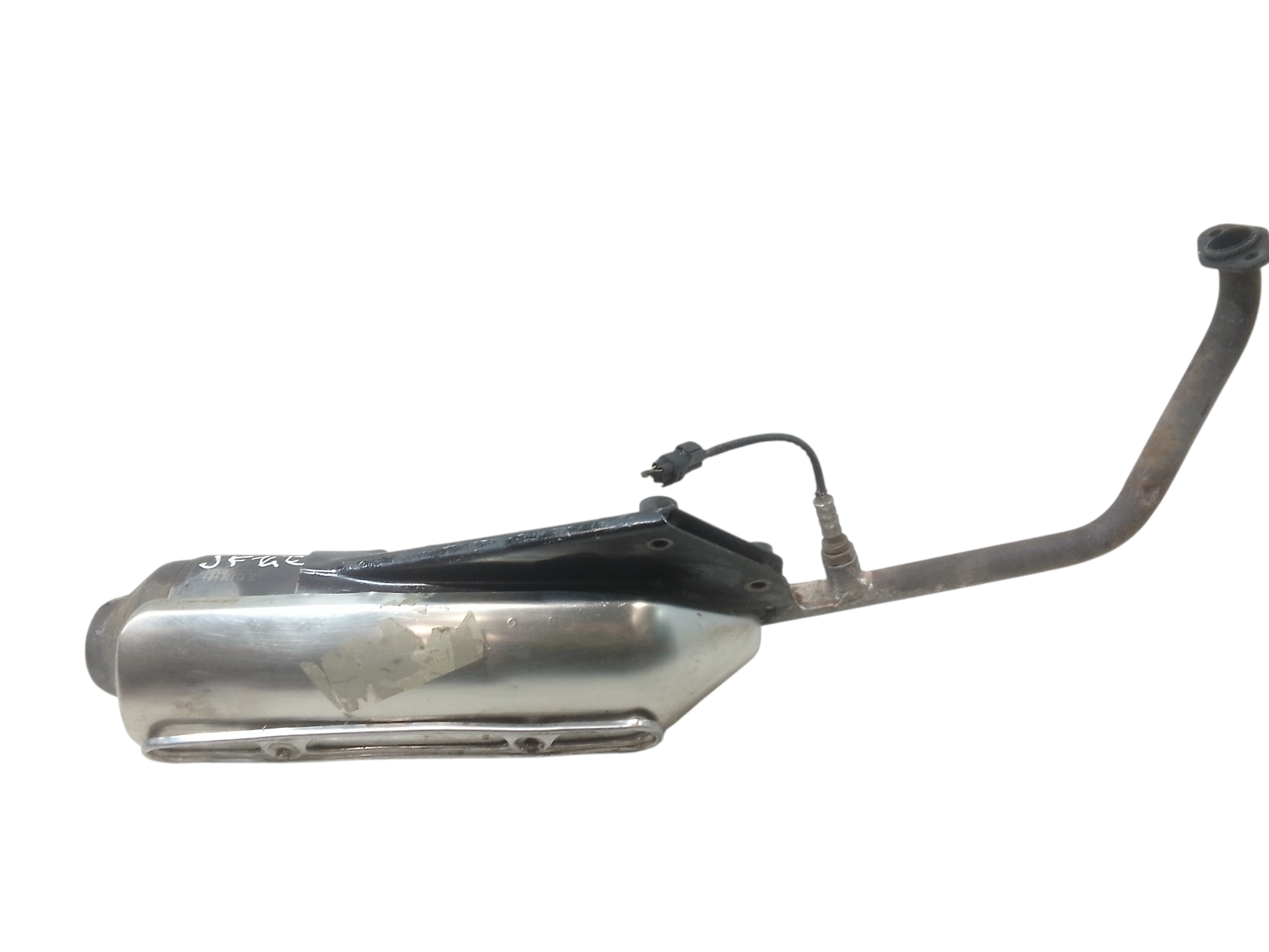 Marmitta completa di terminale scarico per Honda Sh 125cc (2009 - 2012)