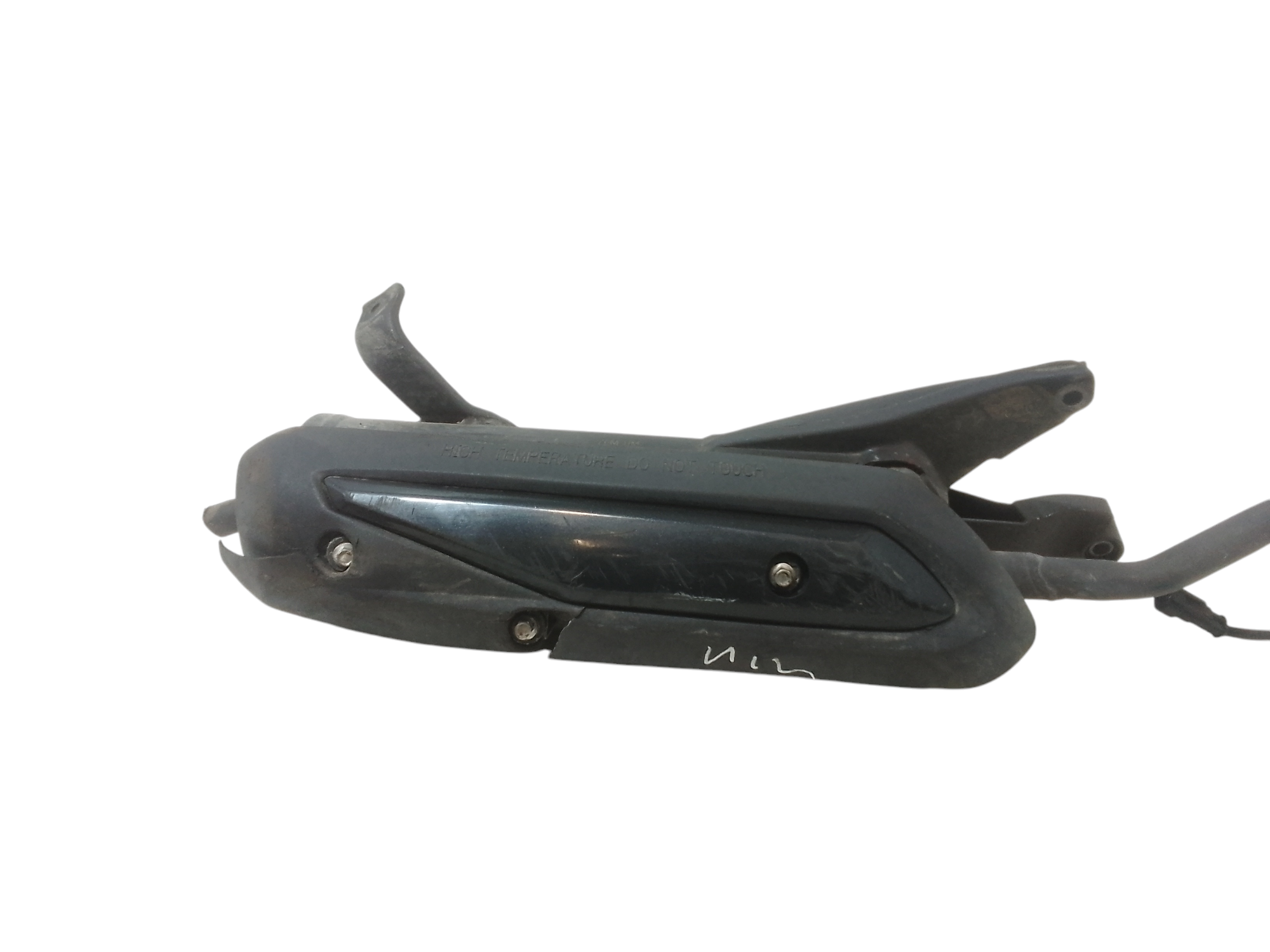 Marmitta completa di terminale scarico per Peugeot Tweet 150 cc (2012 - 2018)