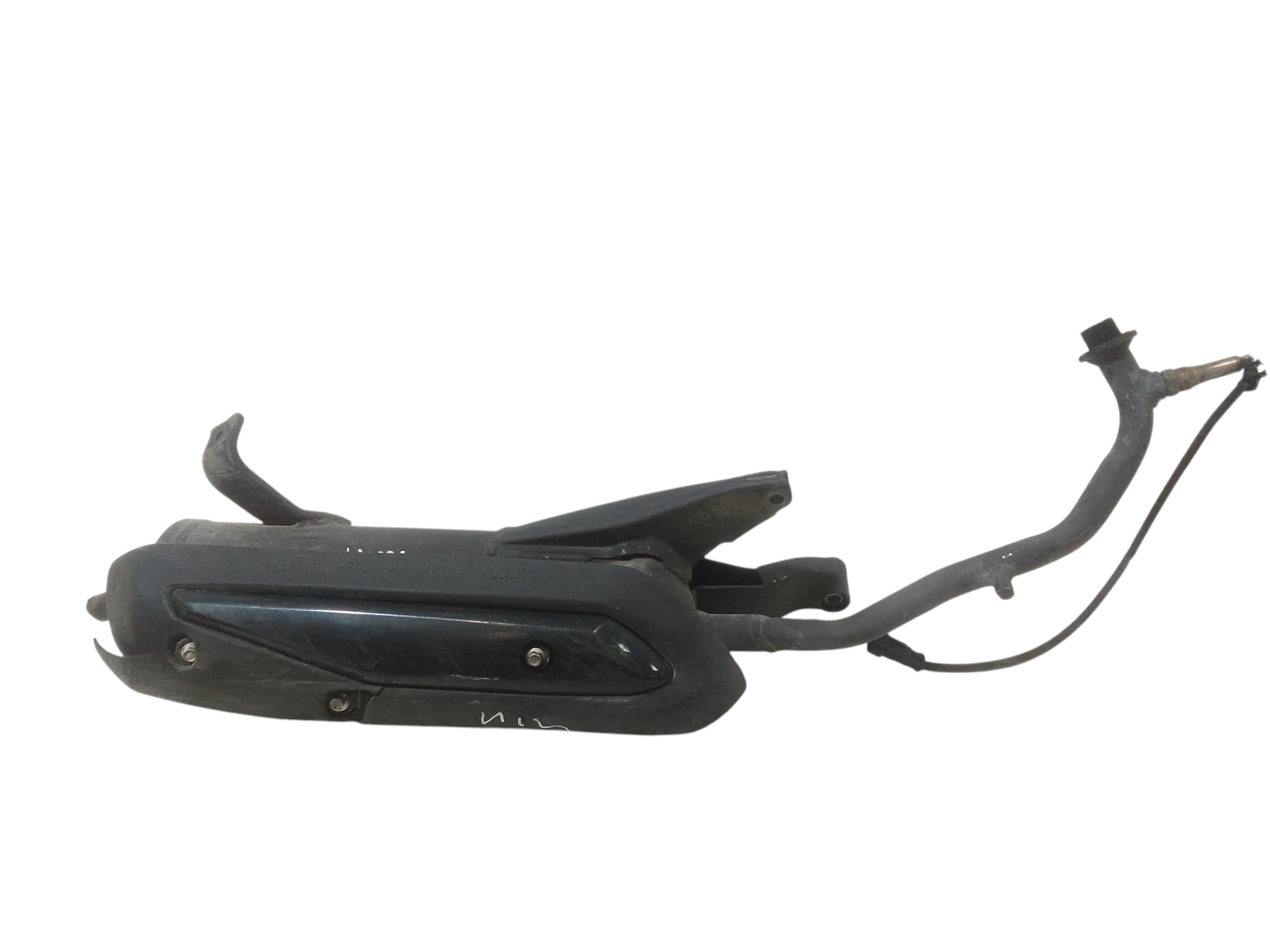 Marmitta completa di terminale scarico per Peugeot Tweet 150 cc (2012 - 2018)