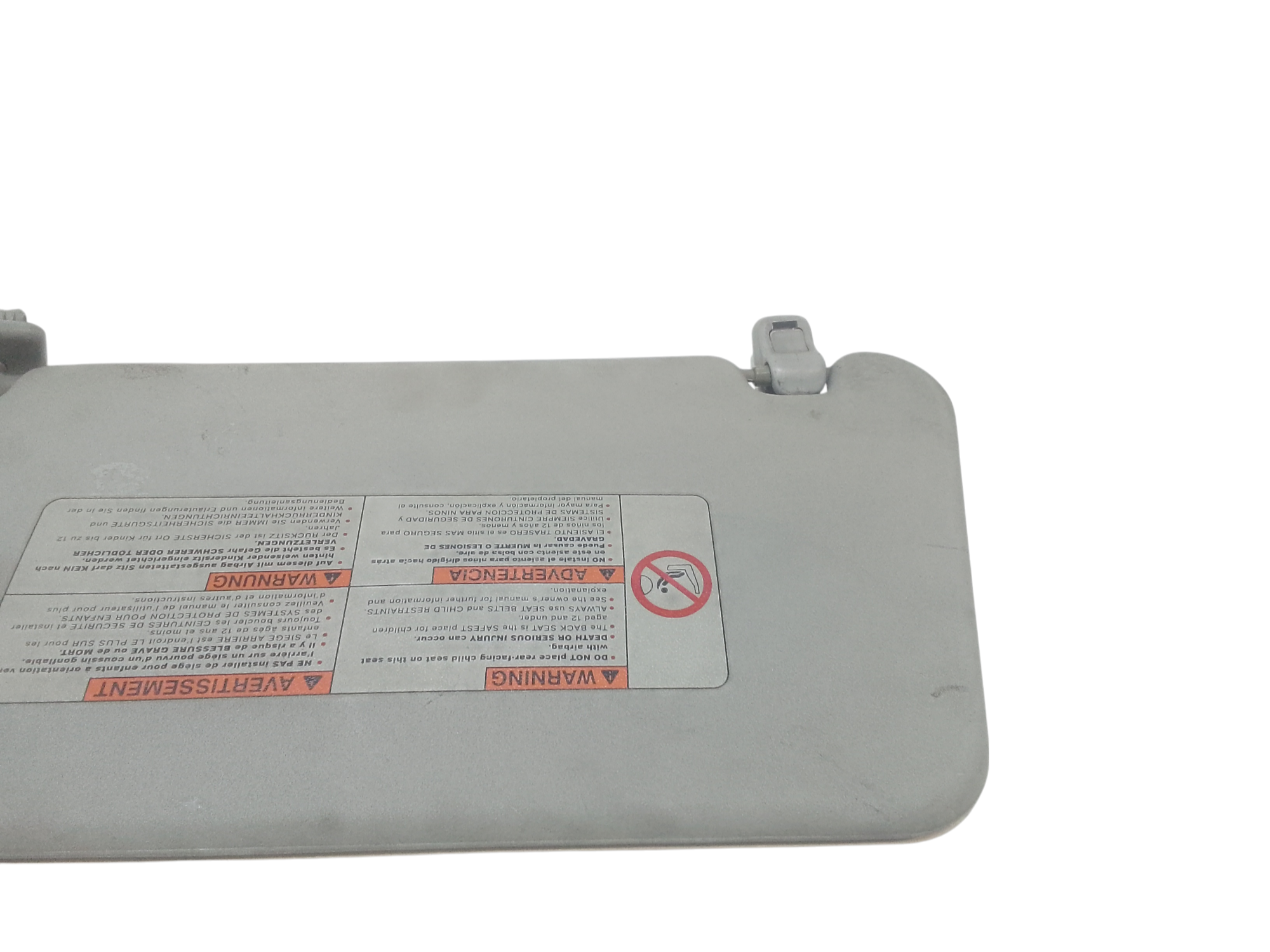 Parasole aletta Lato Passeggero per Suzuki Swift 4 Serie (04>10) (2004 - 2010)