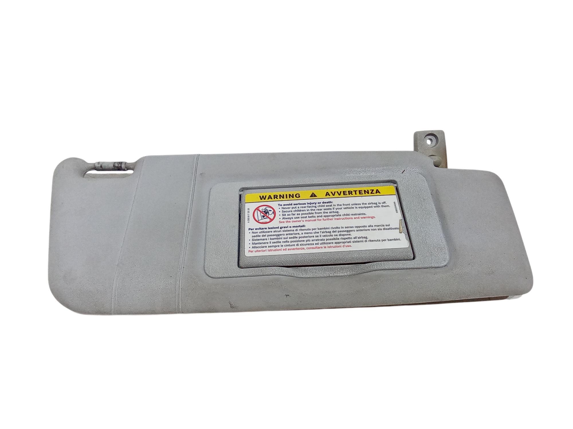 Parasole aletta Lato Passeggero per Mercedes Classe C Berlina W203 (2000 - 2004)