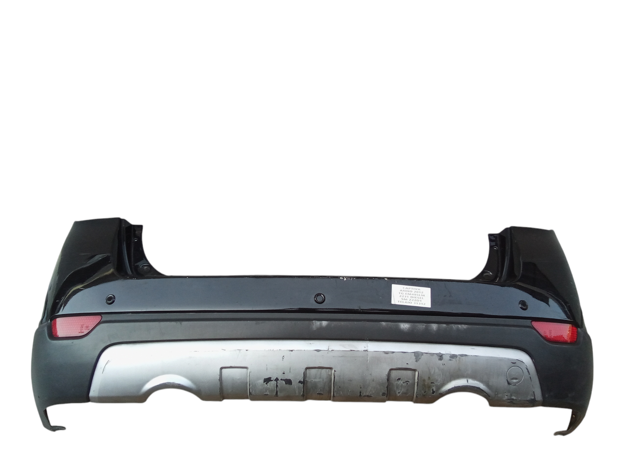 Paraurti Posteriore completo per Chevrolet Captiva 1 Serie (2006 - In produzione)