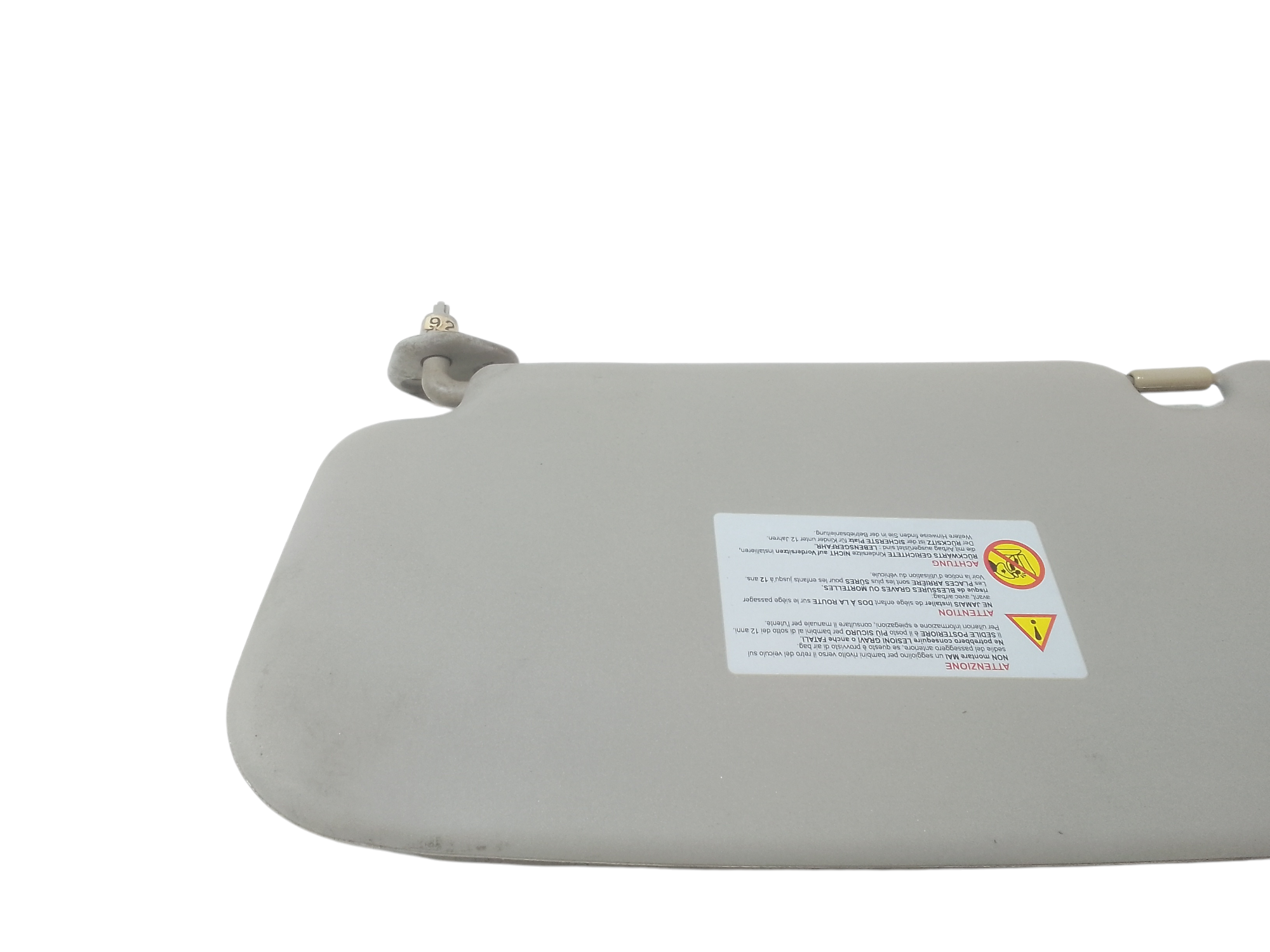 Parasole aletta Lato Passeggero per Nissan X-trail 1 Serie (2001 - 2007)