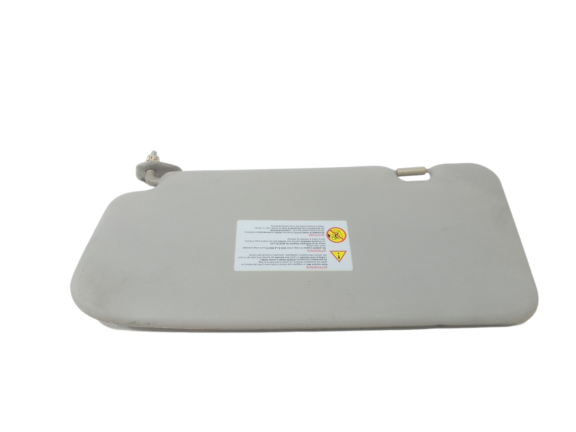 Parasole aletta Lato Passeggero per Nissan X-trail 1 Serie (2001 - 2007)