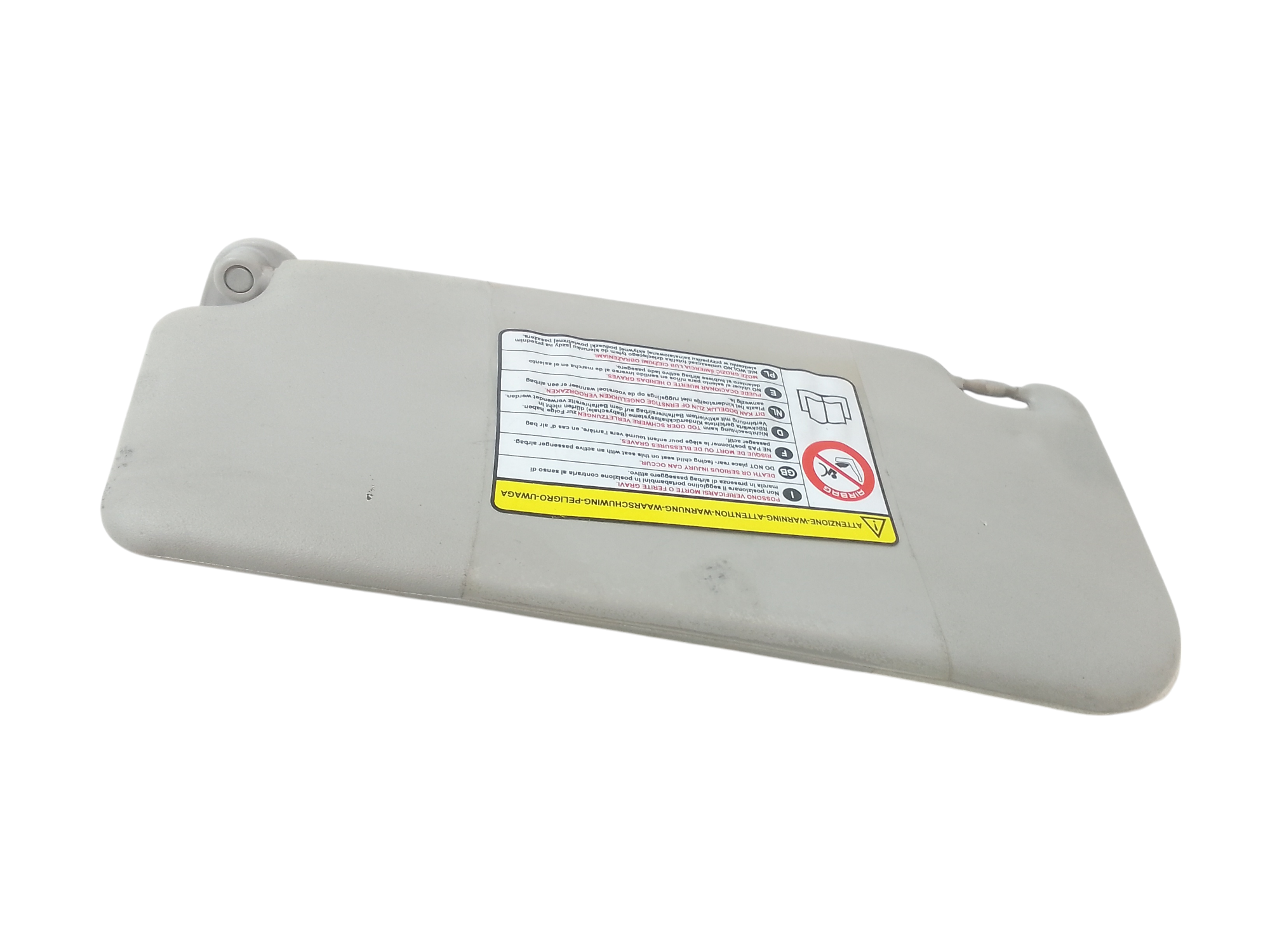 Parasole aletta Lato Passeggero per Fiat Grande Punto 2 Serie (2008 - 2009)