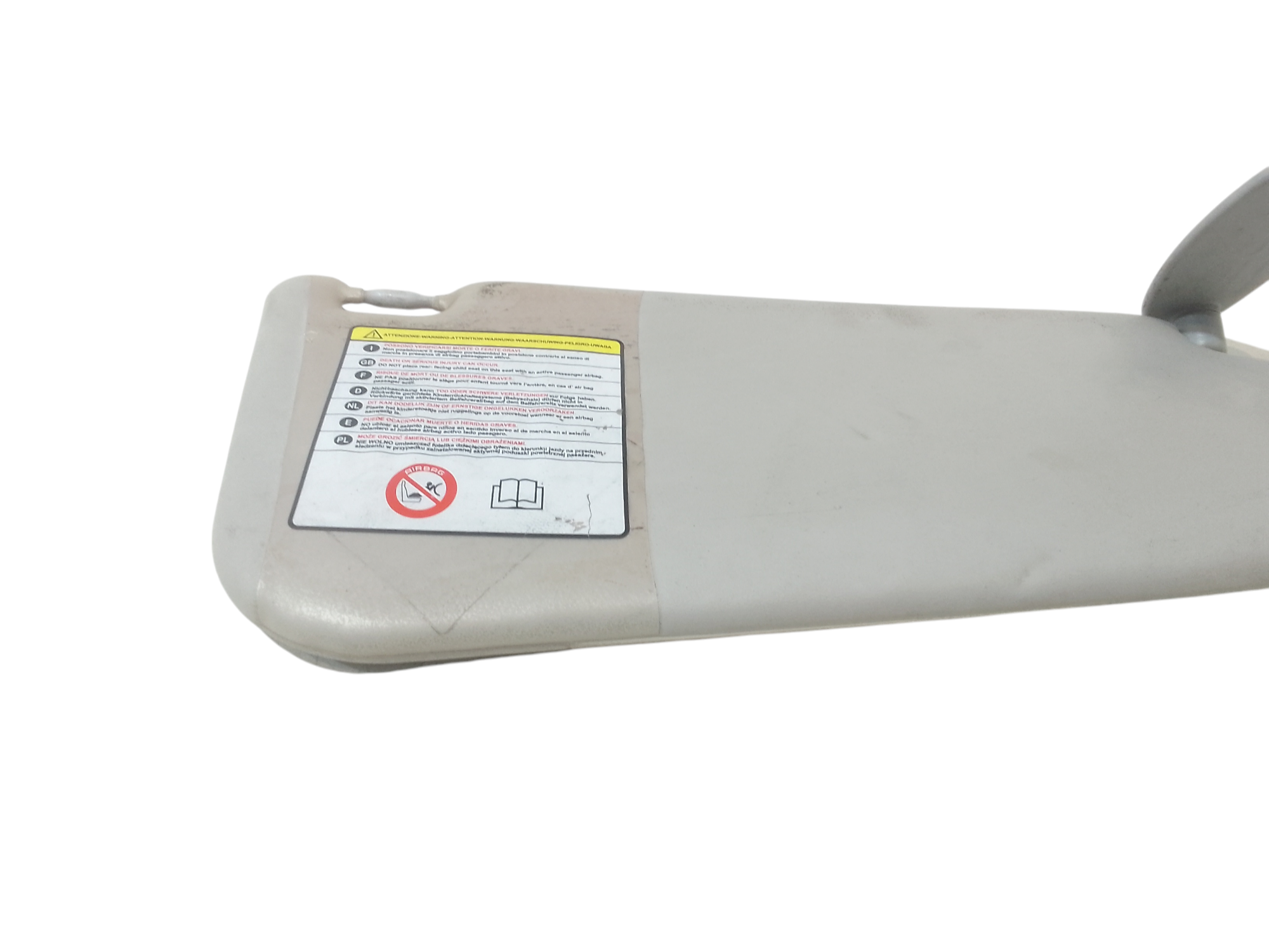 Parasole aletta Lato Passeggero per Fiat Grande Punto 2 Serie (2008 - 2009)