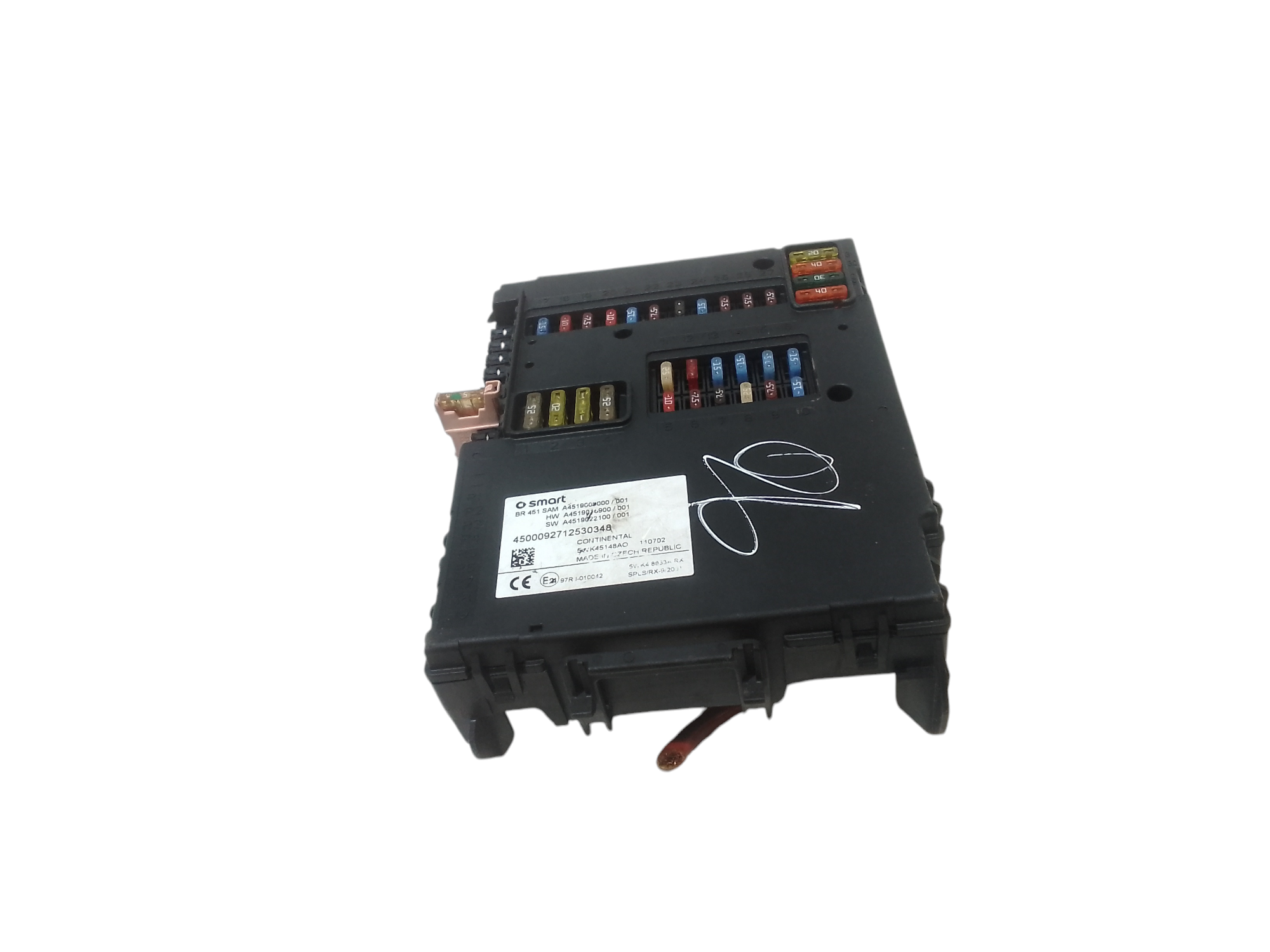 Body Computer per Smart Fortwo Coup 3 Serie (w 451) (2007 - 2015)