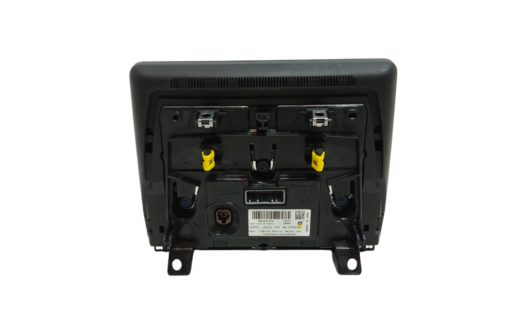 Schermo display navigatore solo schermo per Renault Clio Serie V (19>) (2019 - In produzione)