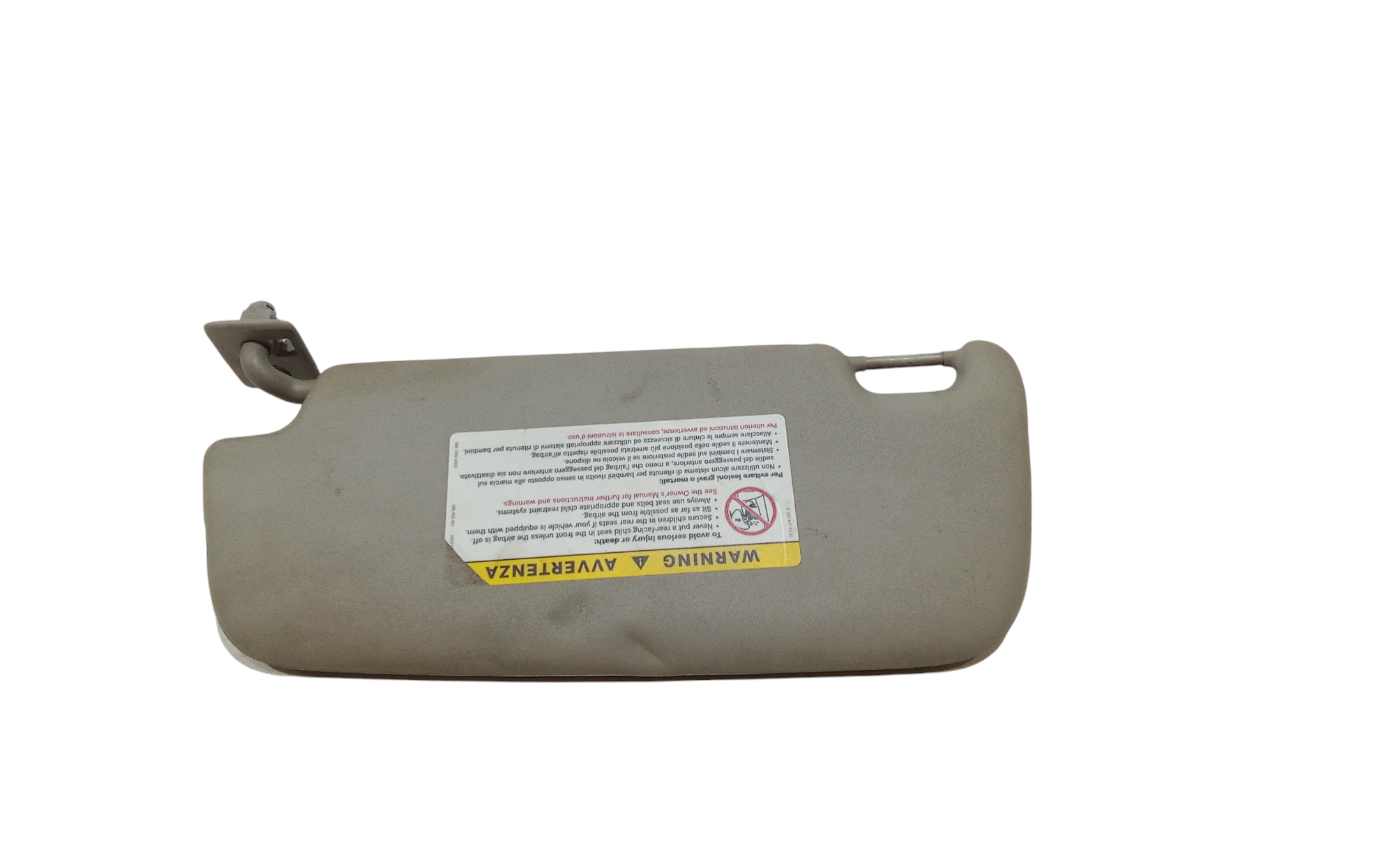 Parasole aletta Lato Passeggero per Smart Forfour 1 Serie (2004 - 2006)